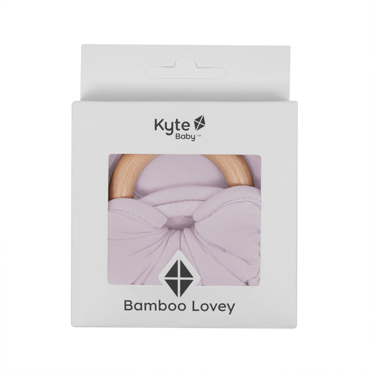 Kyte Baby Lovey Wisteria / Infant Lovey in Wisteria with Removable Teething Ring