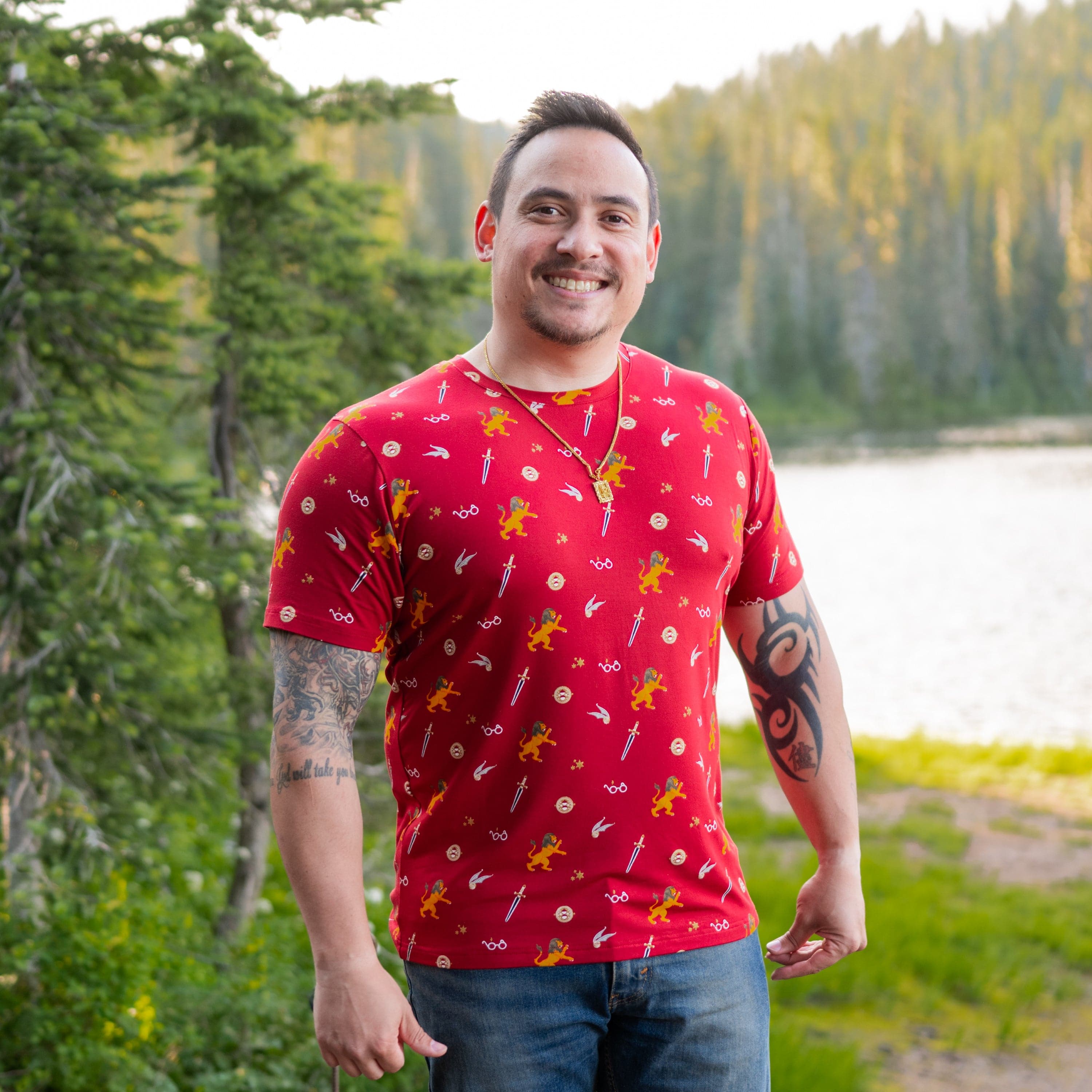 Kyte Baby Men's Crew Neck Tee Men's Crew Neck Tee in Gryffindor™