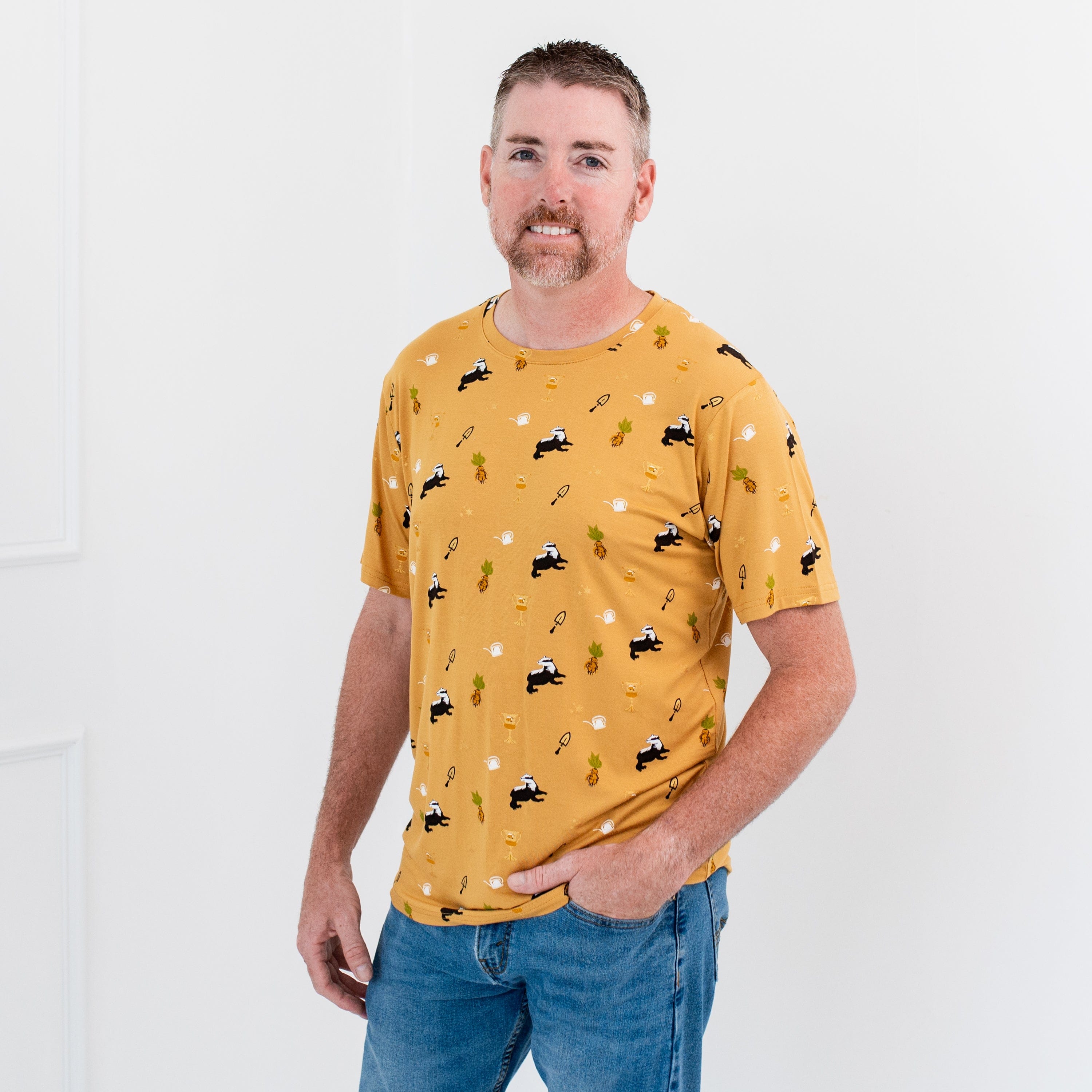 Kyte Baby Men's Crew Neck Tee Men's Crew Neck Tee in Hufflepuff™