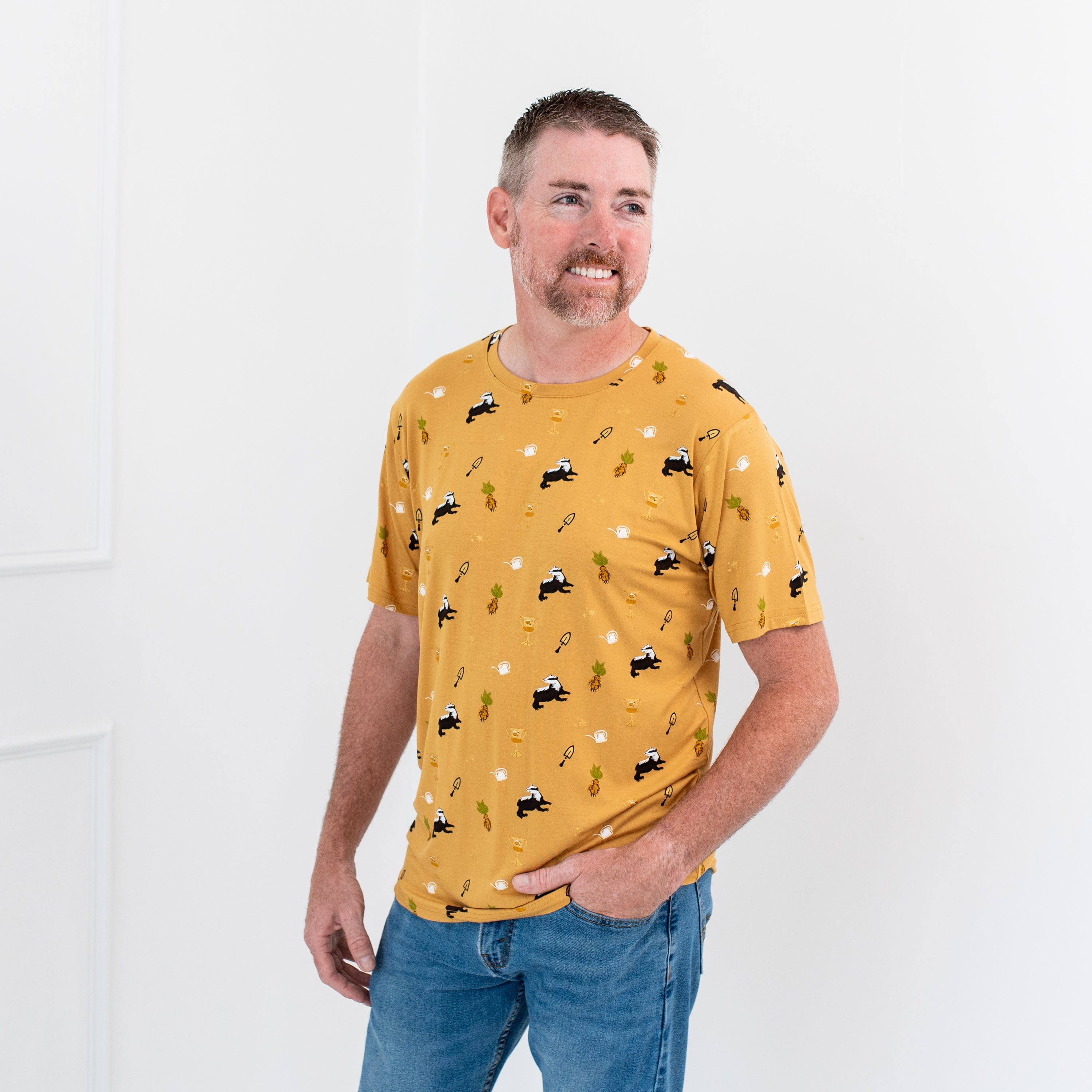 Kyte Baby Men's Crew Neck Tee Men's Crew Neck Tee in Hufflepuff™