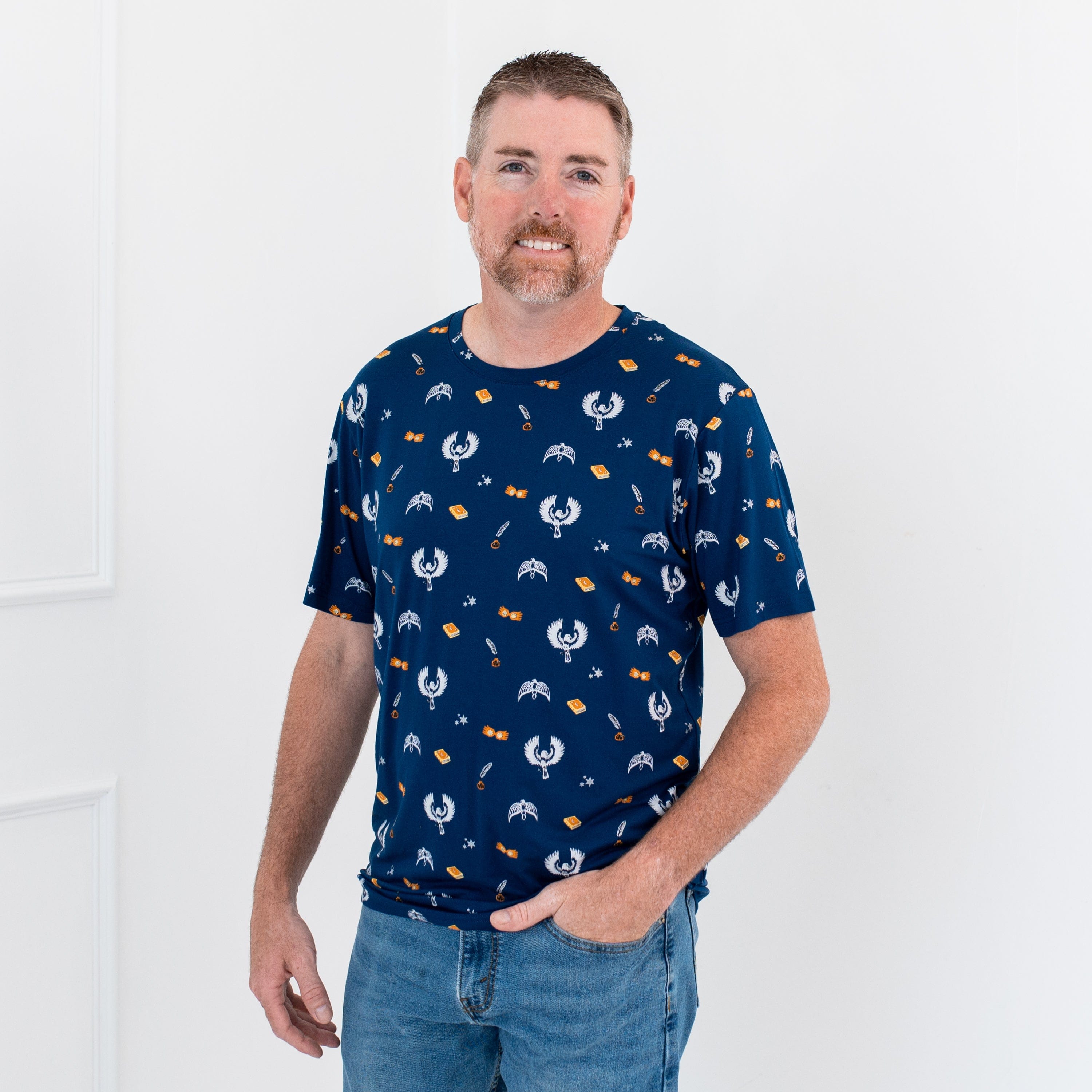 Kyte Baby Men's Crew Neck Tee Men's Crew Neck Tee in Ravenclaw™