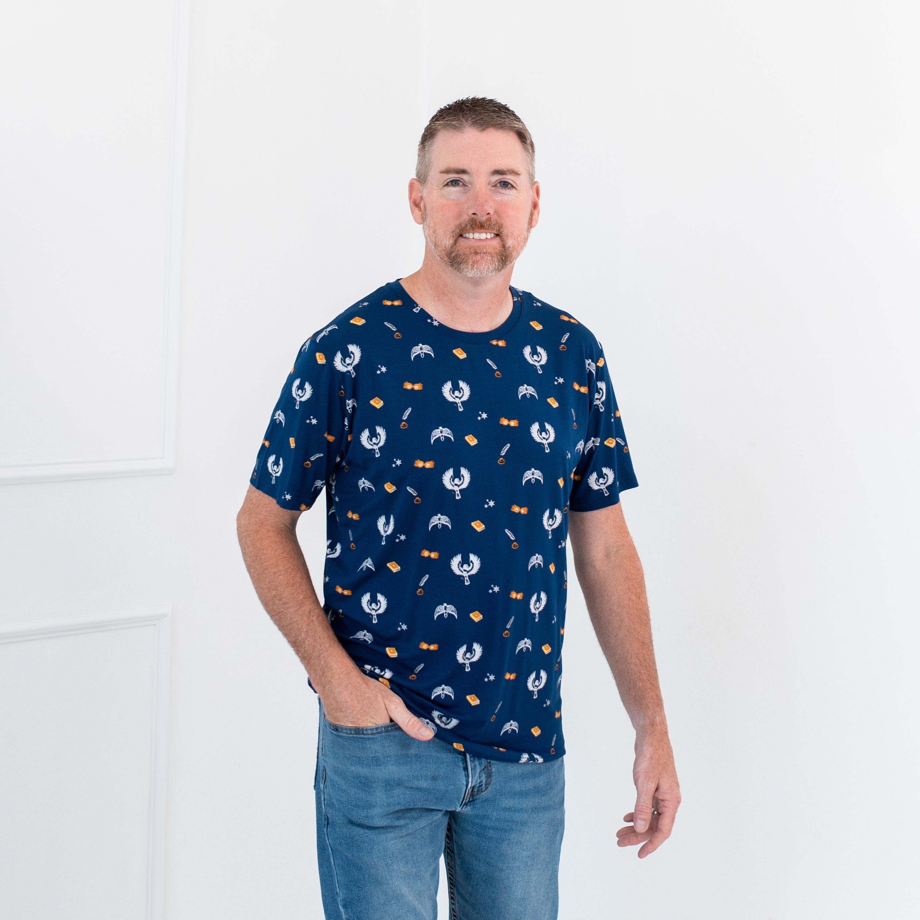 Kyte Baby Men's Crew Neck Tee Men's Crew Neck Tee in Ravenclaw™