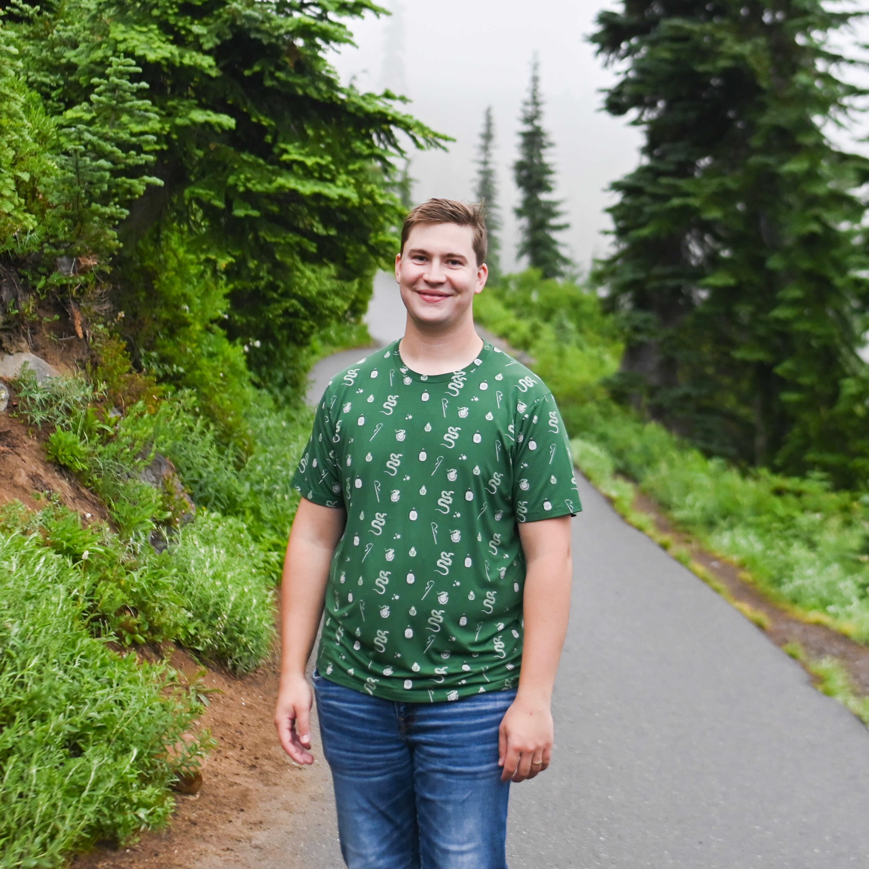 Kyte Baby Men's Crew Neck Tee Men's Crew Neck Tee in Slytherin™