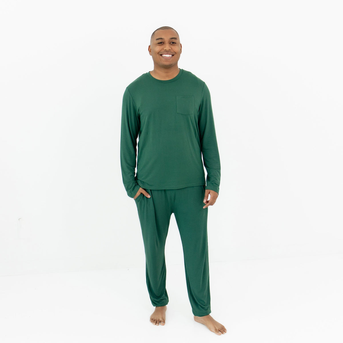 Kyte Baby Men's Jogger Set Men's Jogger Set in Evergreen