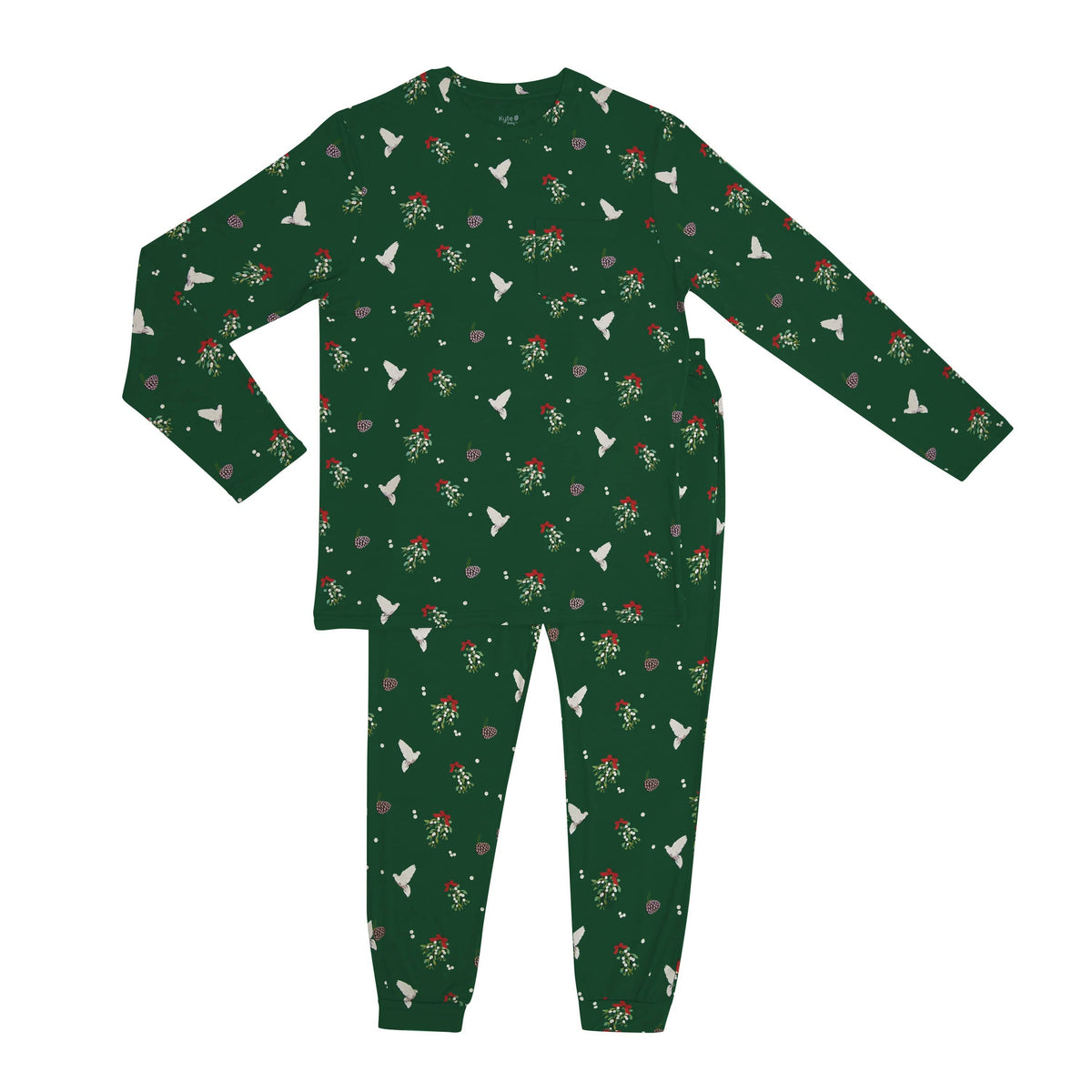 Kyte BABY Men's Jogger Set Men's Jogger Set in Mistletoe