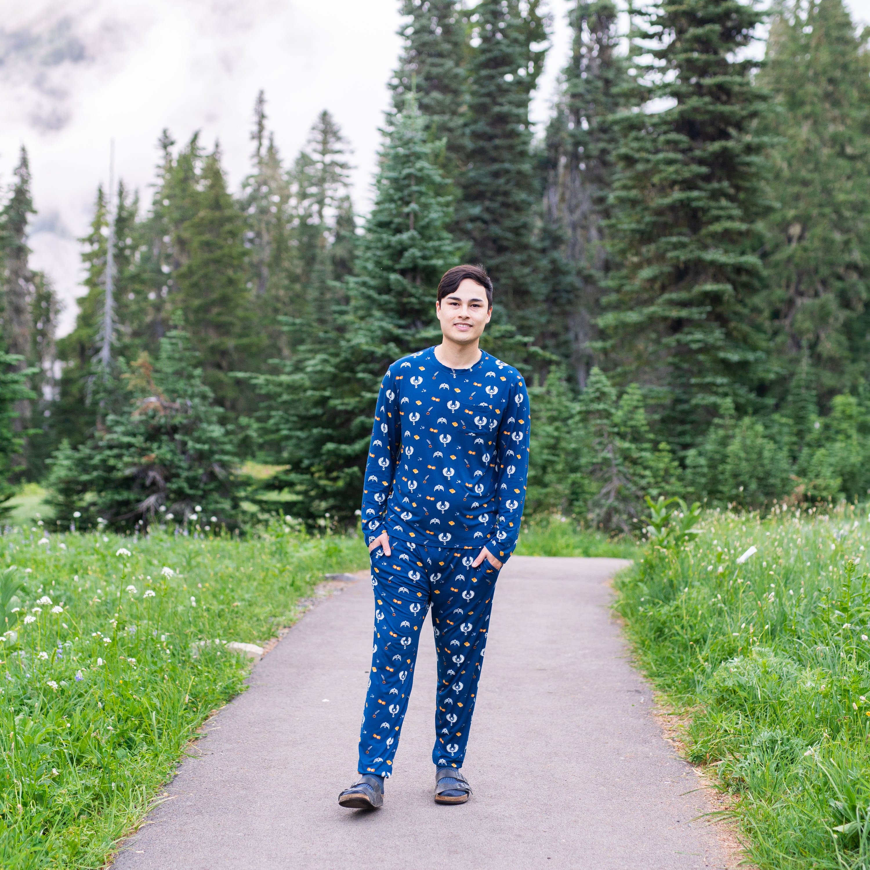 Kyte BABY Men's Jogger Set Men's Jogger Set in Ravenclaw™