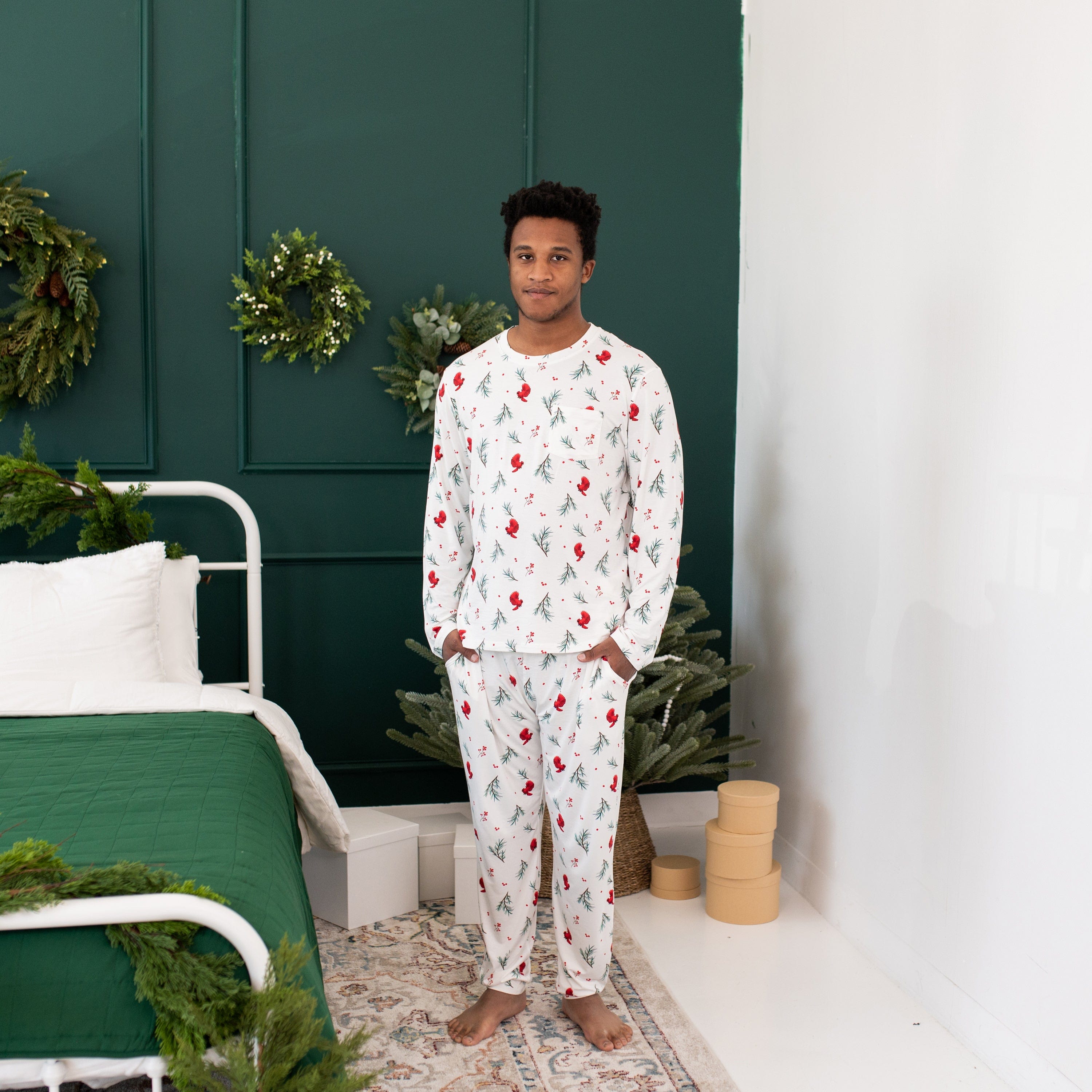 Kyte BABY Men's Jogger Set Men's Jogger Set in Winterberry