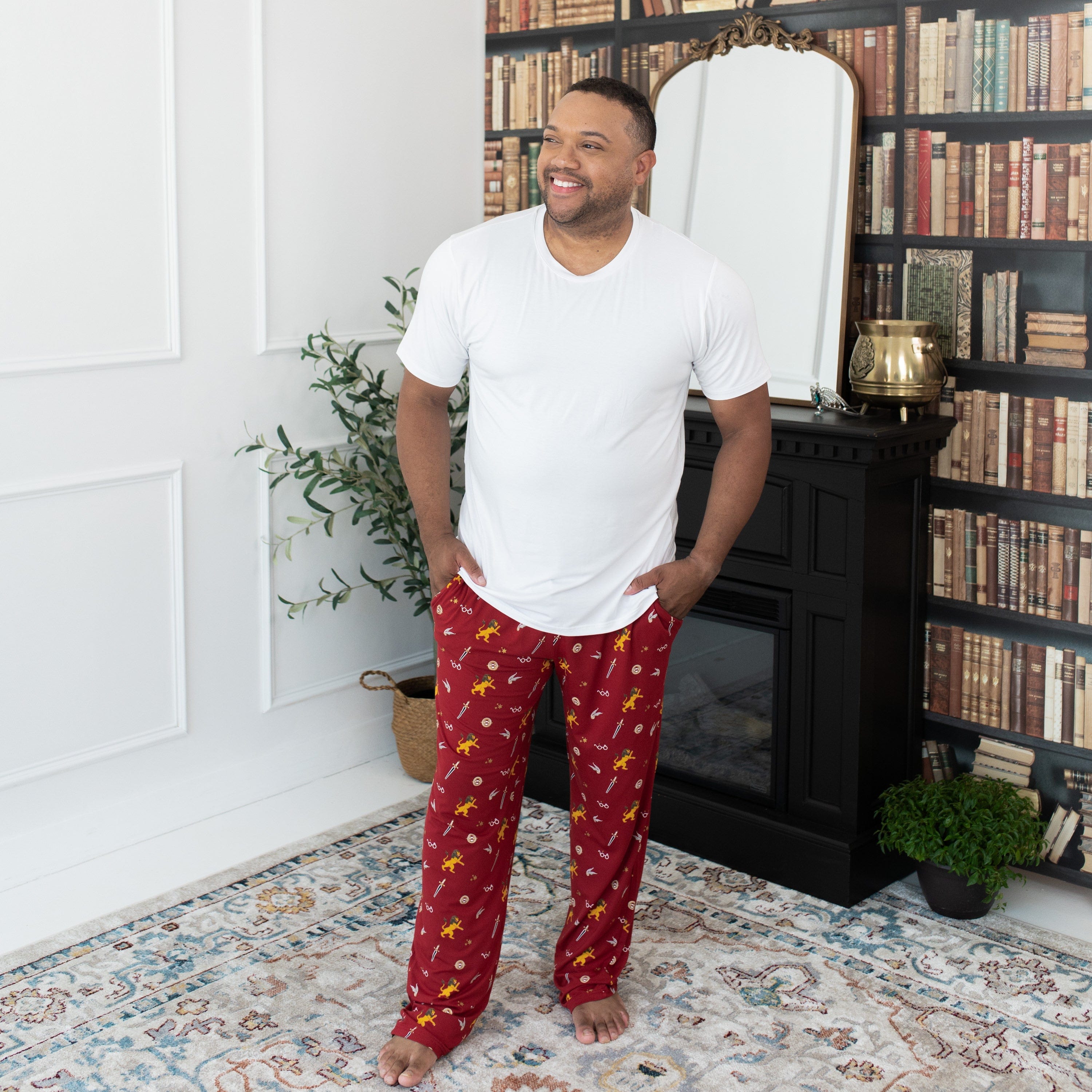 Kyte BABY Men's Lounge Pants Men's Lounge Pants in Gryffindor™
