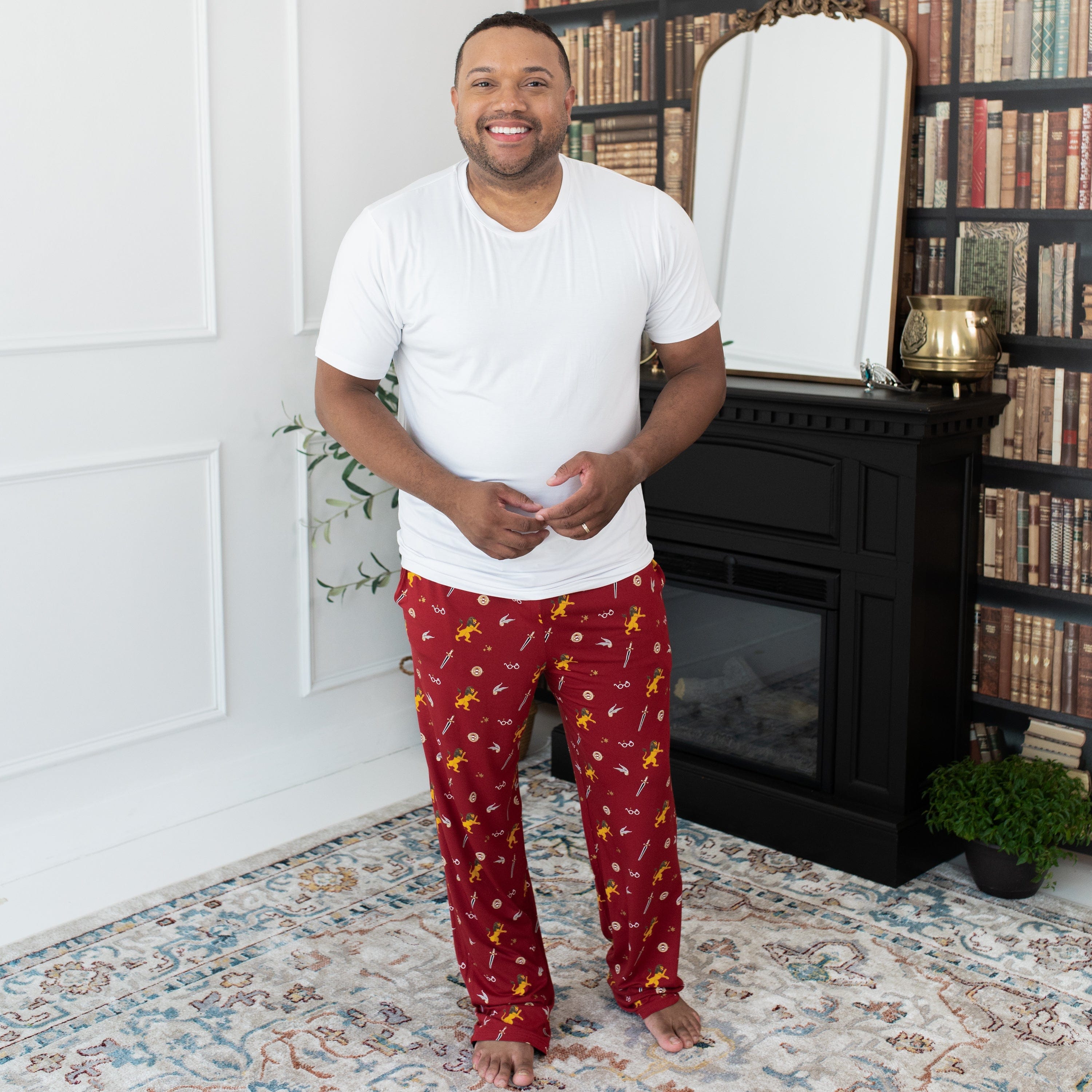 Kyte BABY Men's Lounge Pants Men's Lounge Pants in Gryffindor™