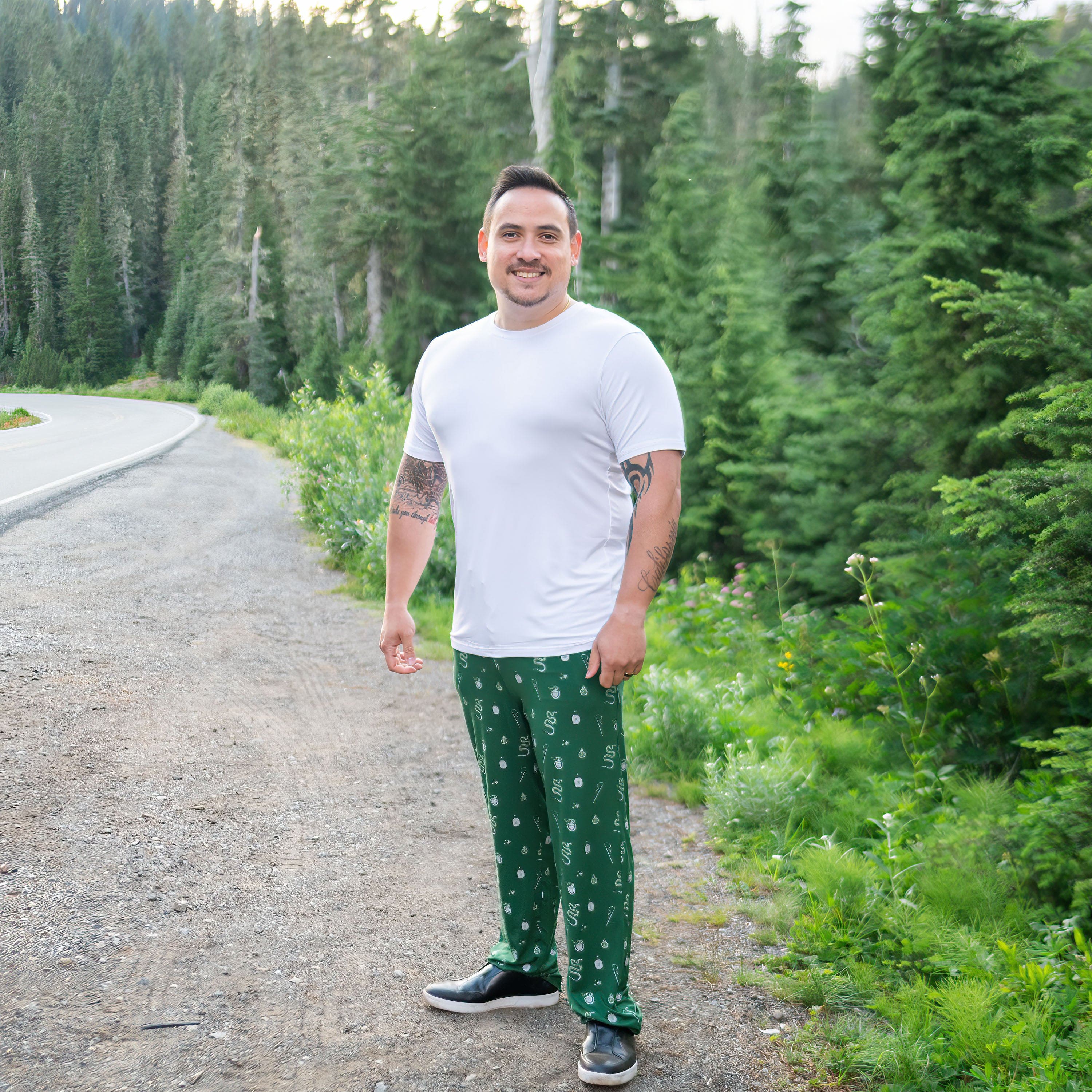 Kyte Baby Men's Lounge Pants Men's Lounge Pants in Slytherin™
