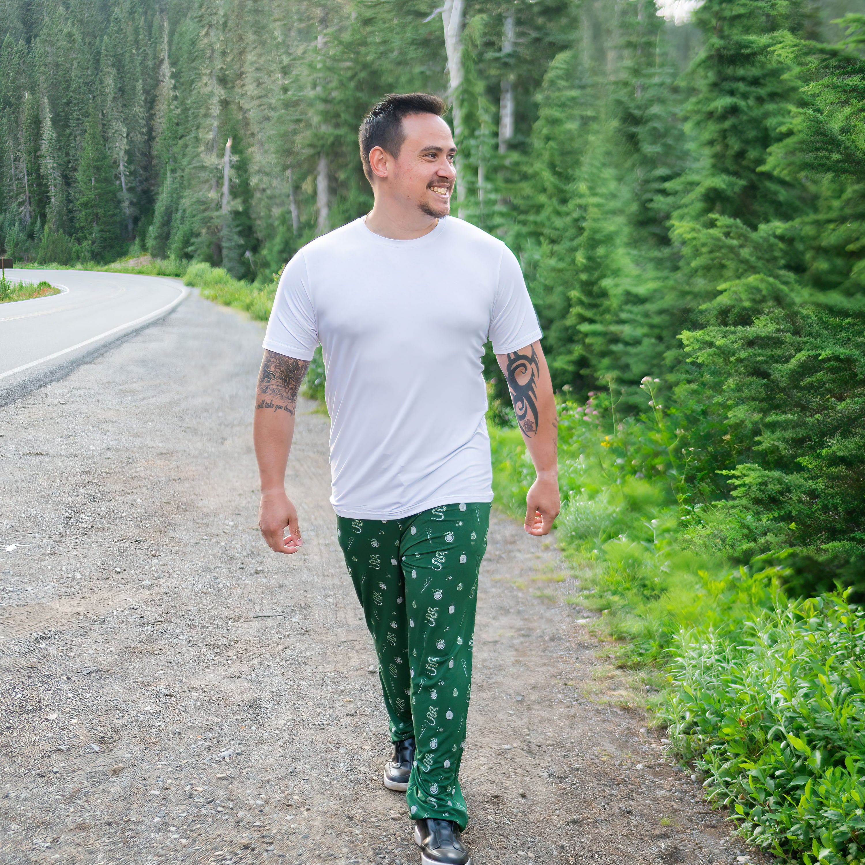 Kyte Baby Men's Lounge Pants Men's Lounge Pants in Slytherin™