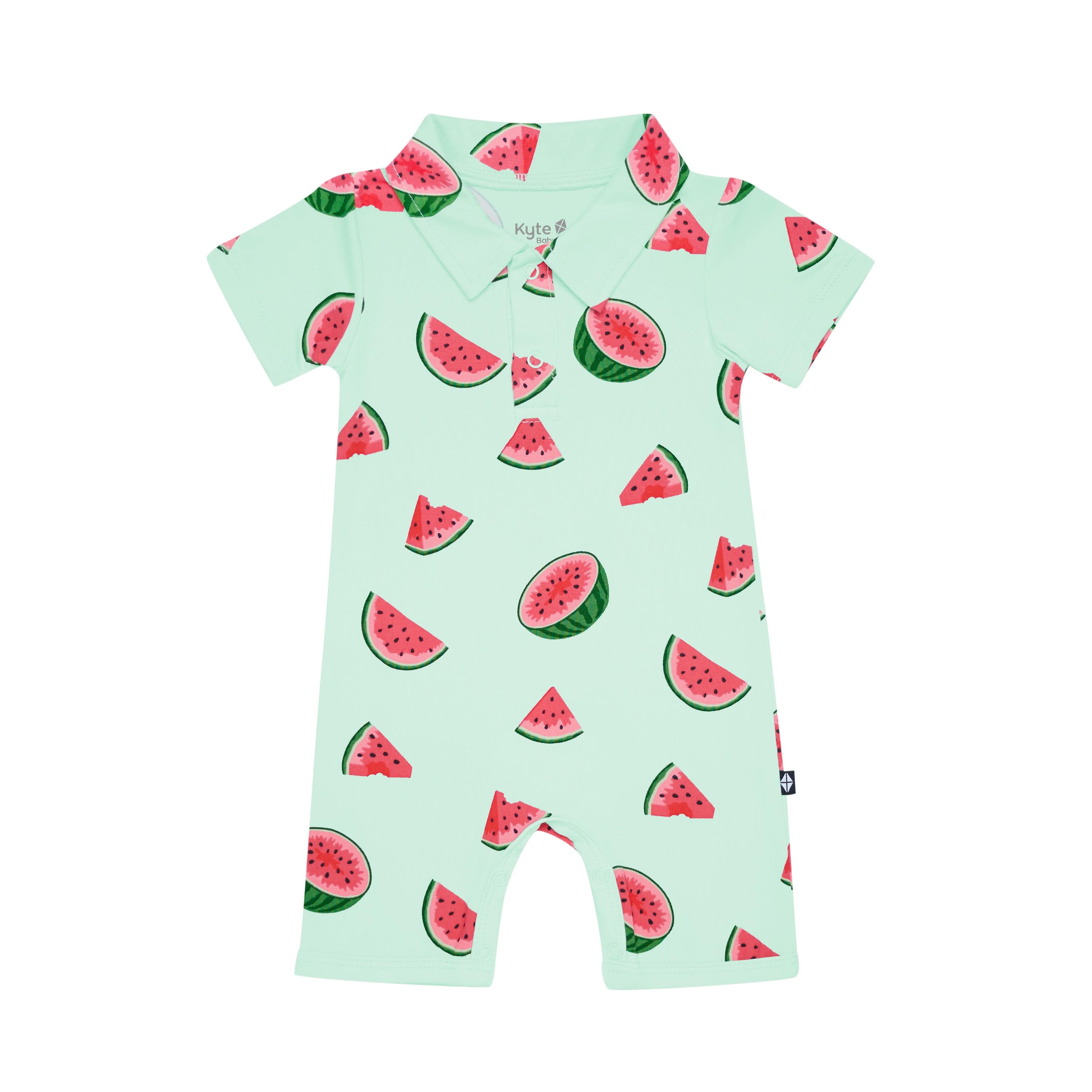 Kyte Baby Polo Short All Polo Shortall in Watermelon