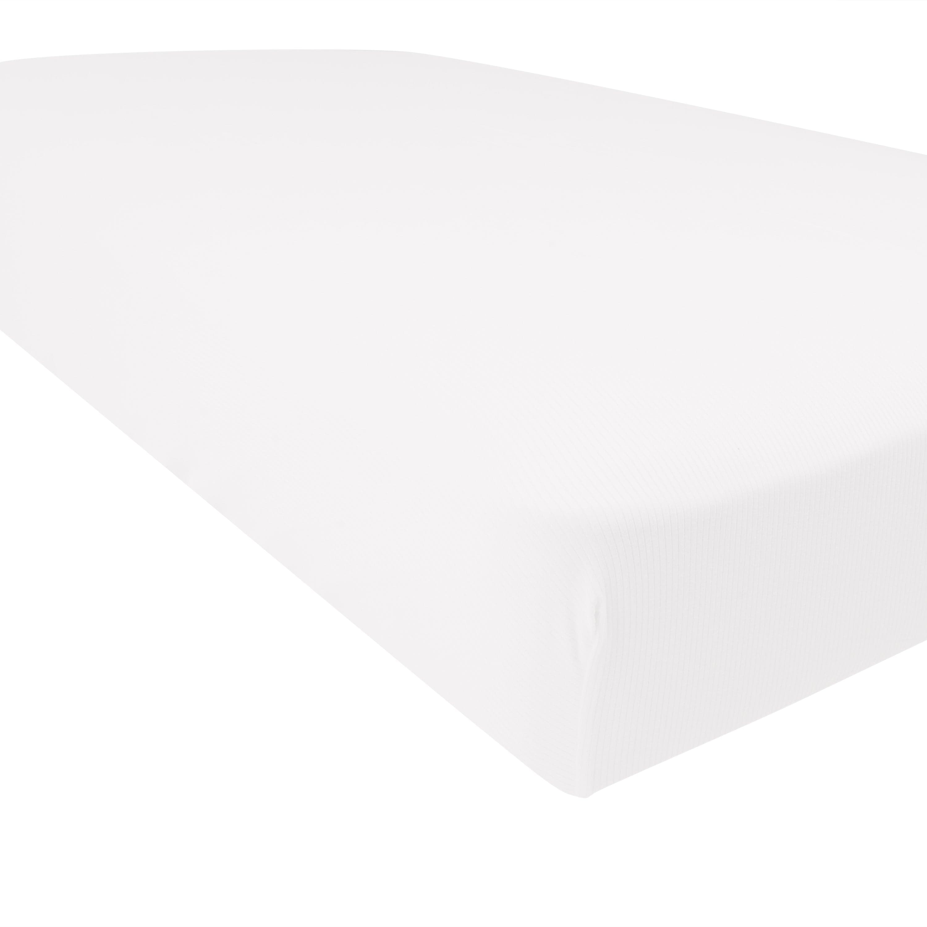 Kyte Baby bamboo Ribbed Crib Sheet in Cloud