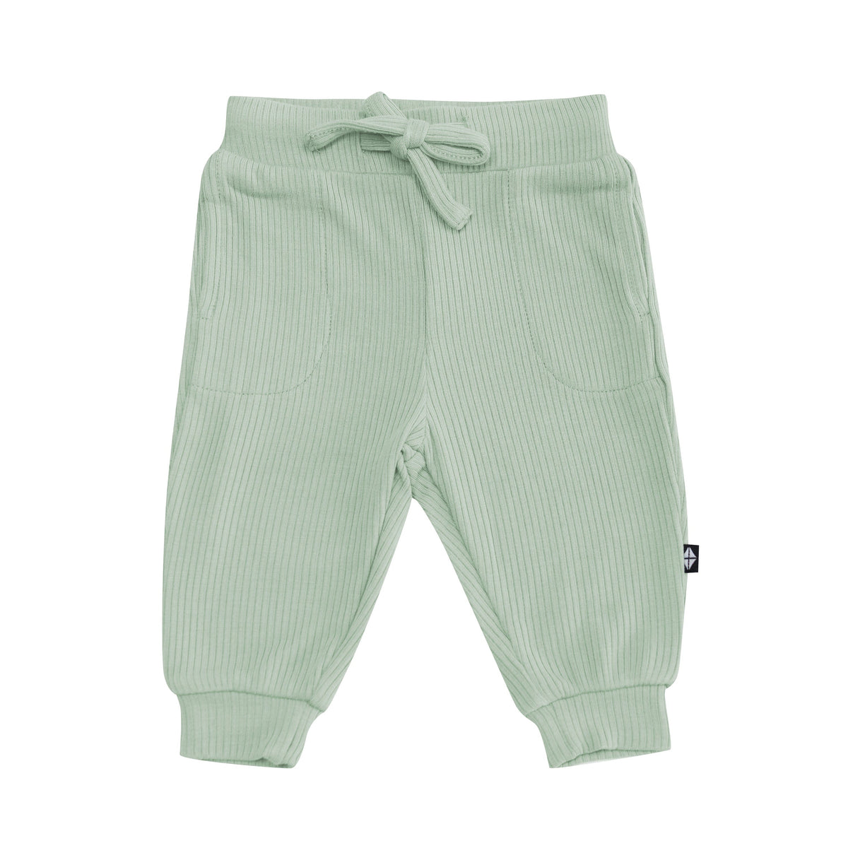 Kyte Baby Ribbed Jogger Pant in Thyme