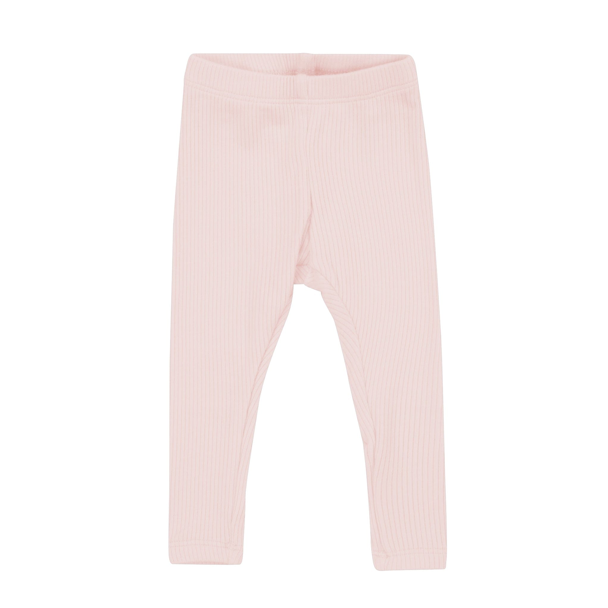 Kyte Baby Ribbed Leggings in Blush Pink