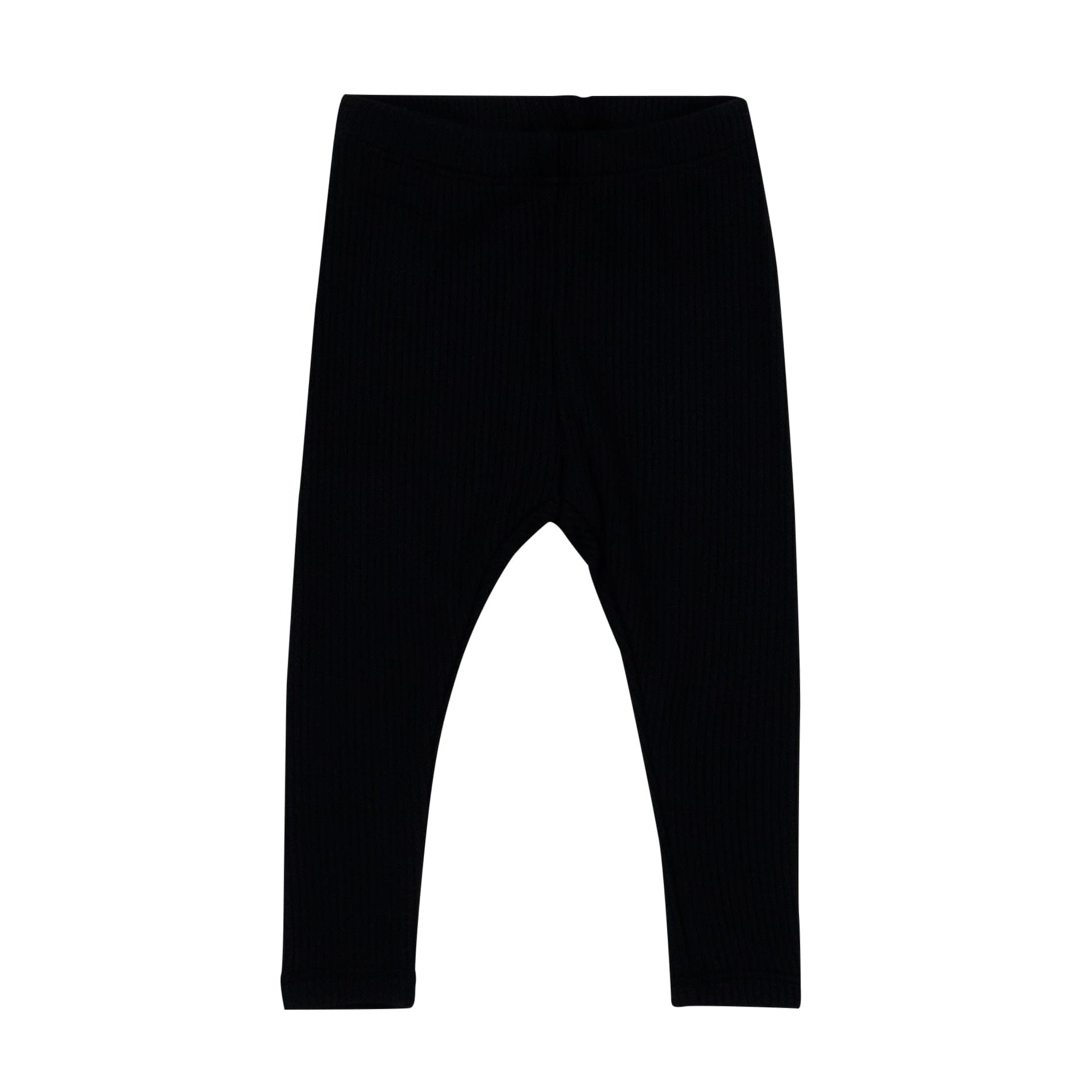 Kyte Baby Ribbed Leggings in Midnight