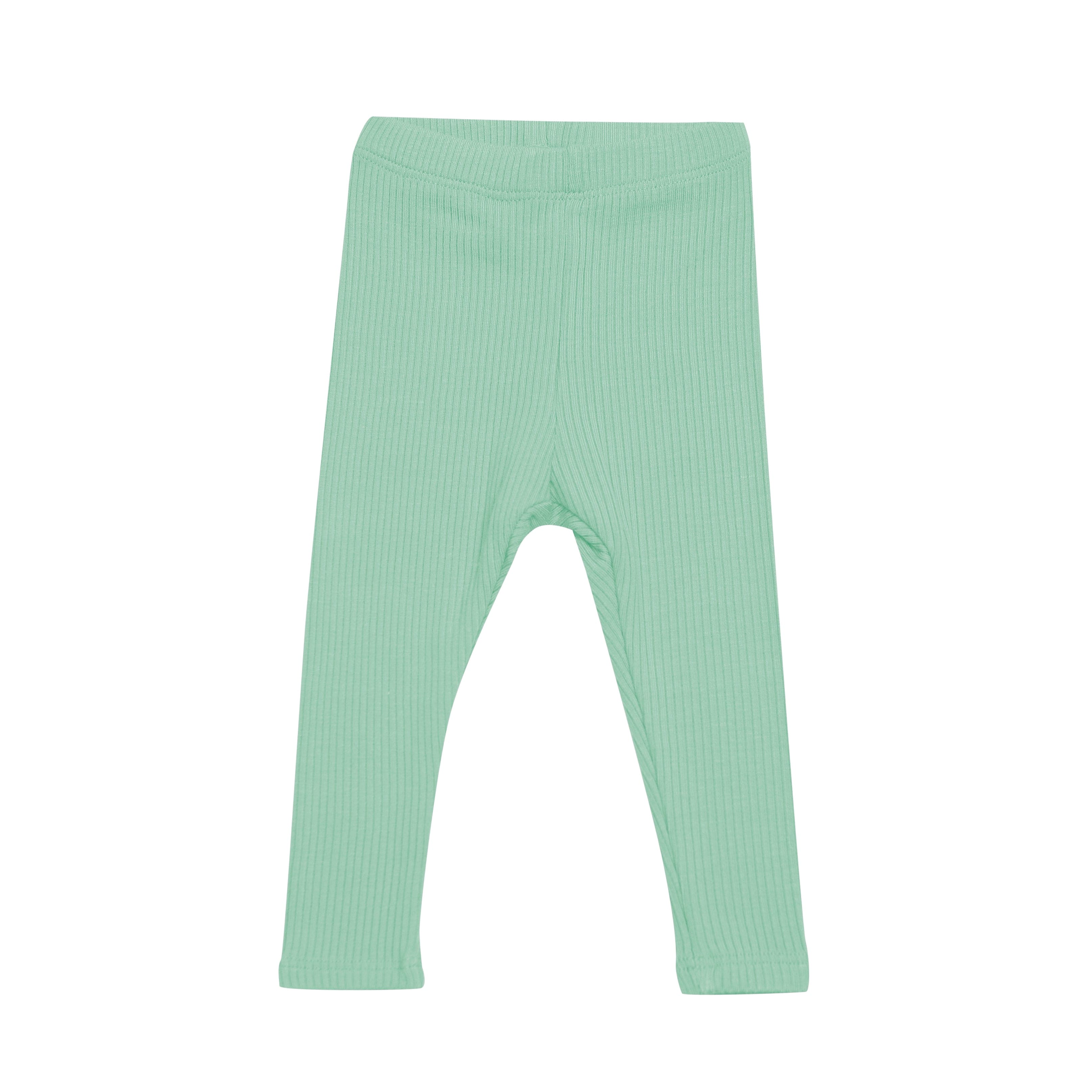 Kyte Baby Ribbed Leggings Ribbed Leggings in Wasabi