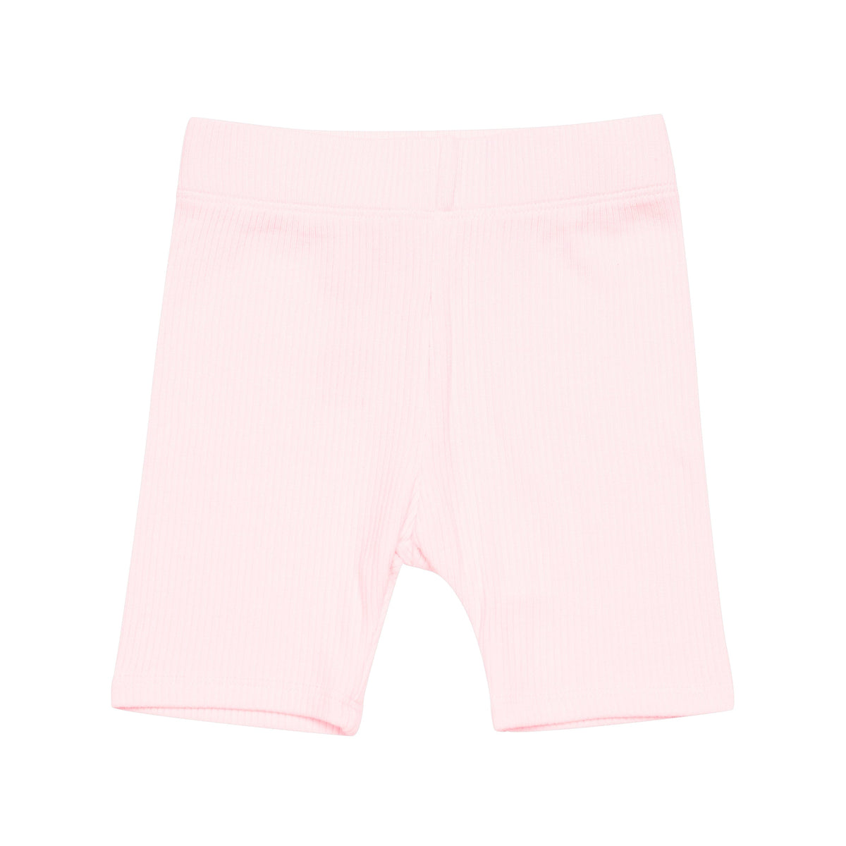 Kyte Baby Ribbed Toddler Biker Shorts in Sakura Pink