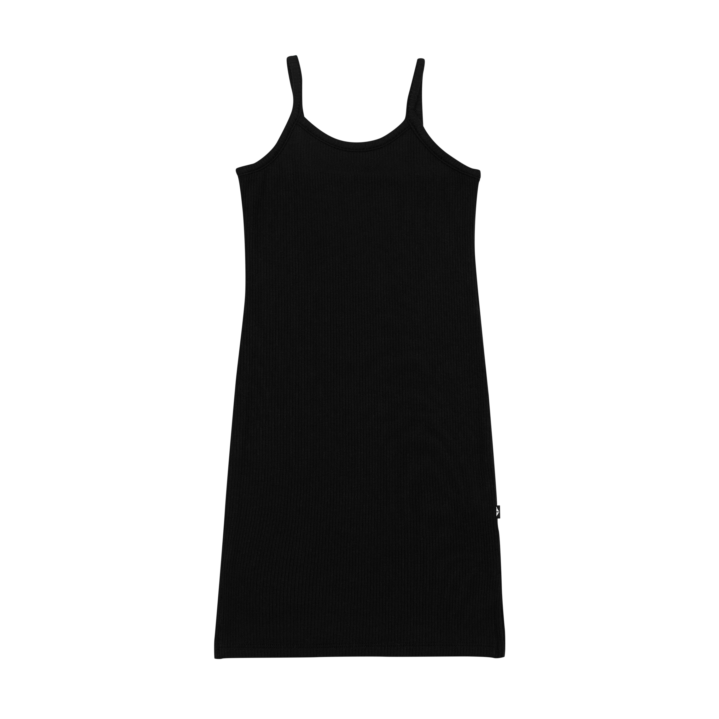 Kyte Baby Ribbed Toddler Cami Dress in Midnight