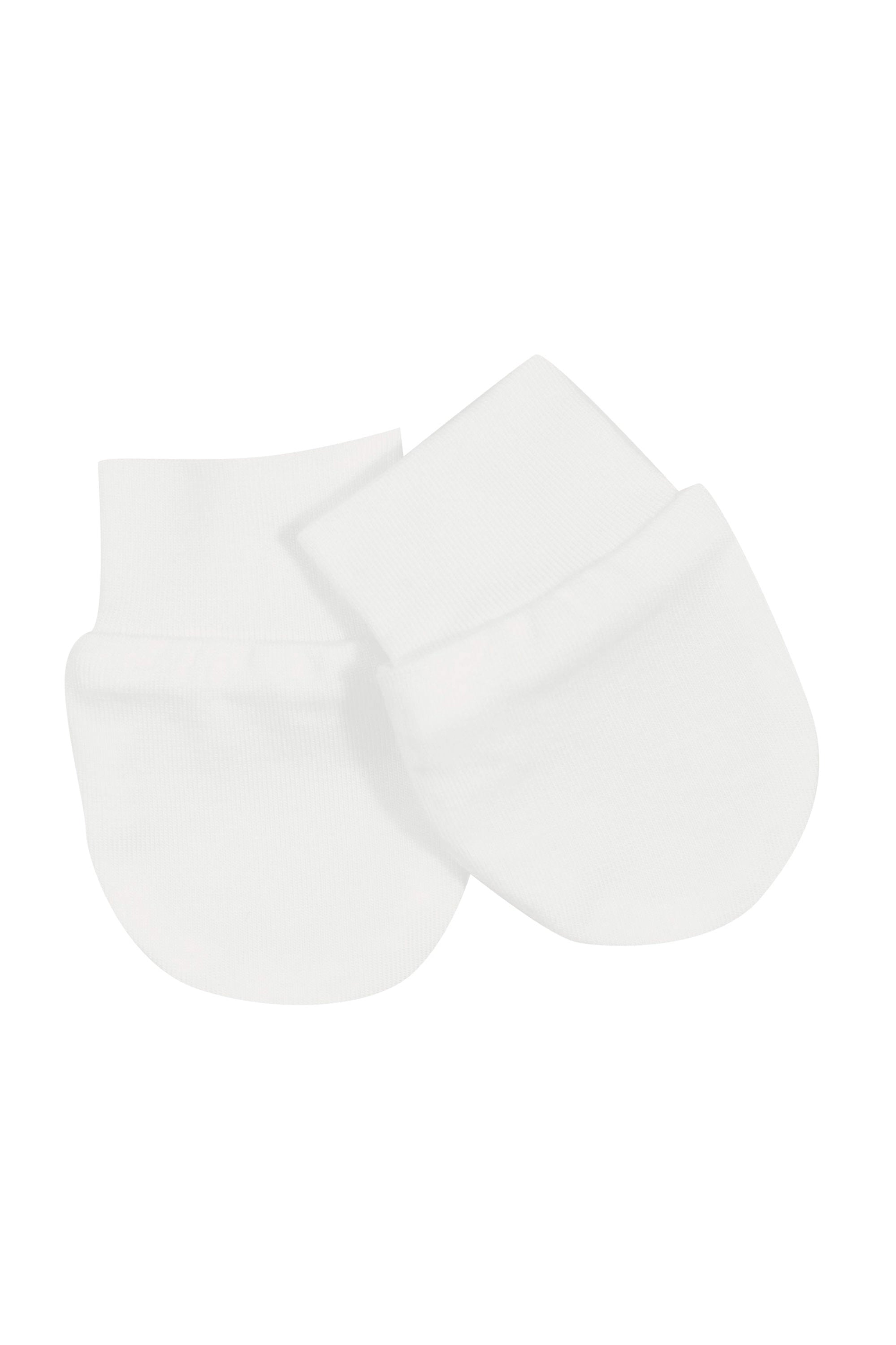 Kyte Baby Scratch Mittens in Cloud