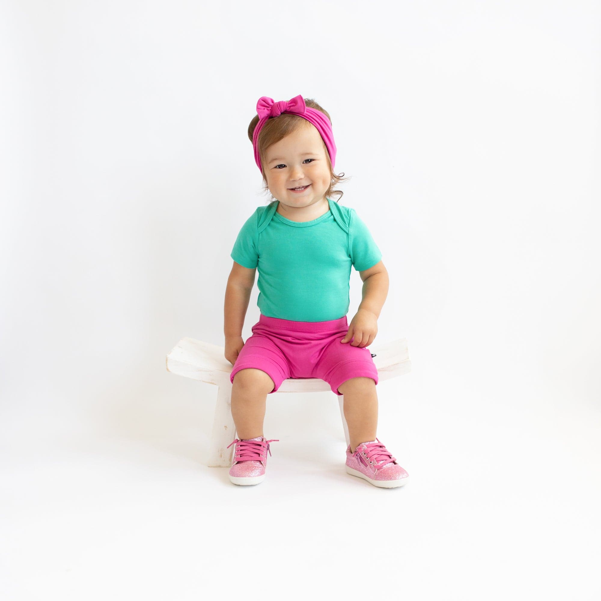 Kyte Baby Short Sleeve Bodysuits Bodysuit in Caribbean