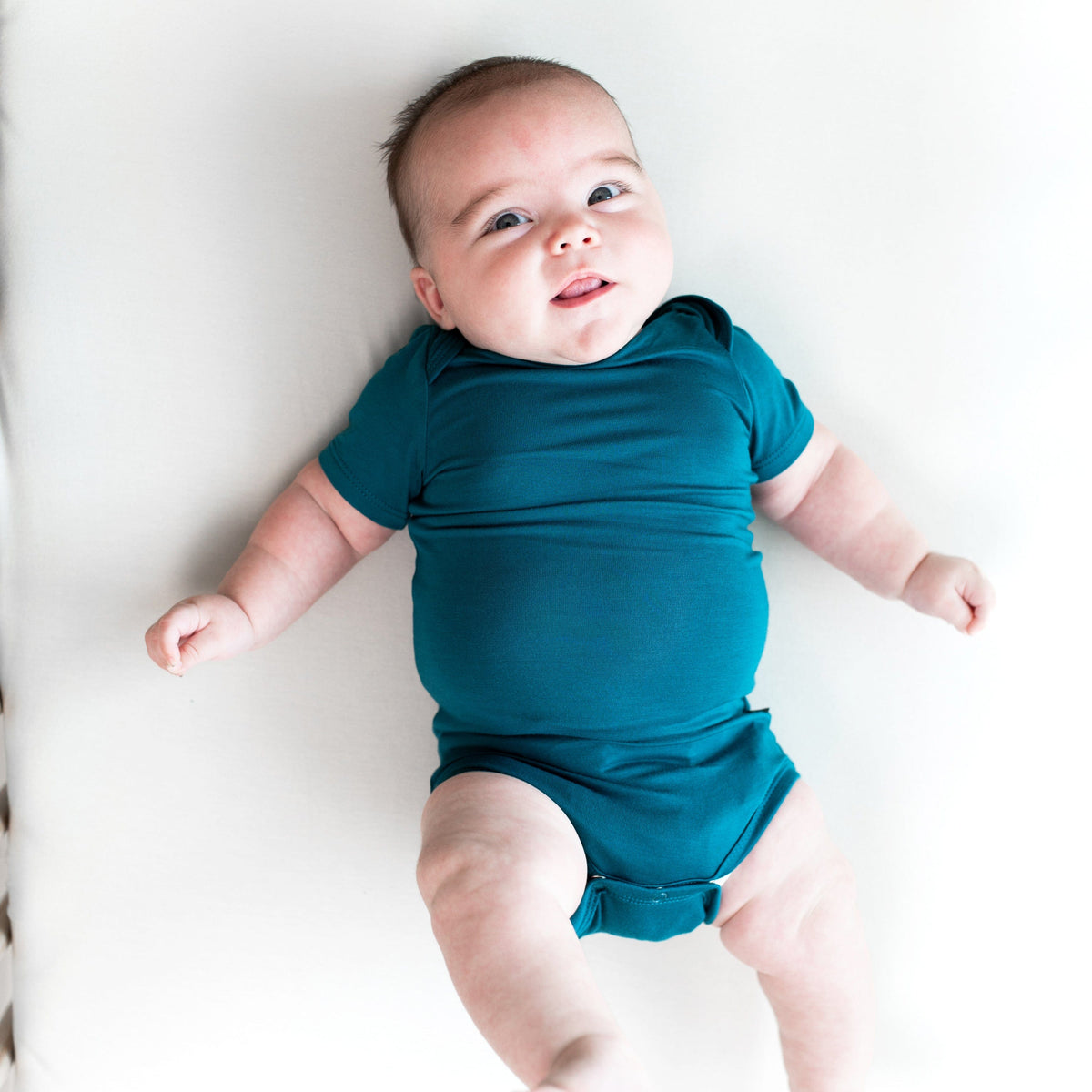 Kyte Baby Short Sleeve Bodysuits Bodysuit in Loch