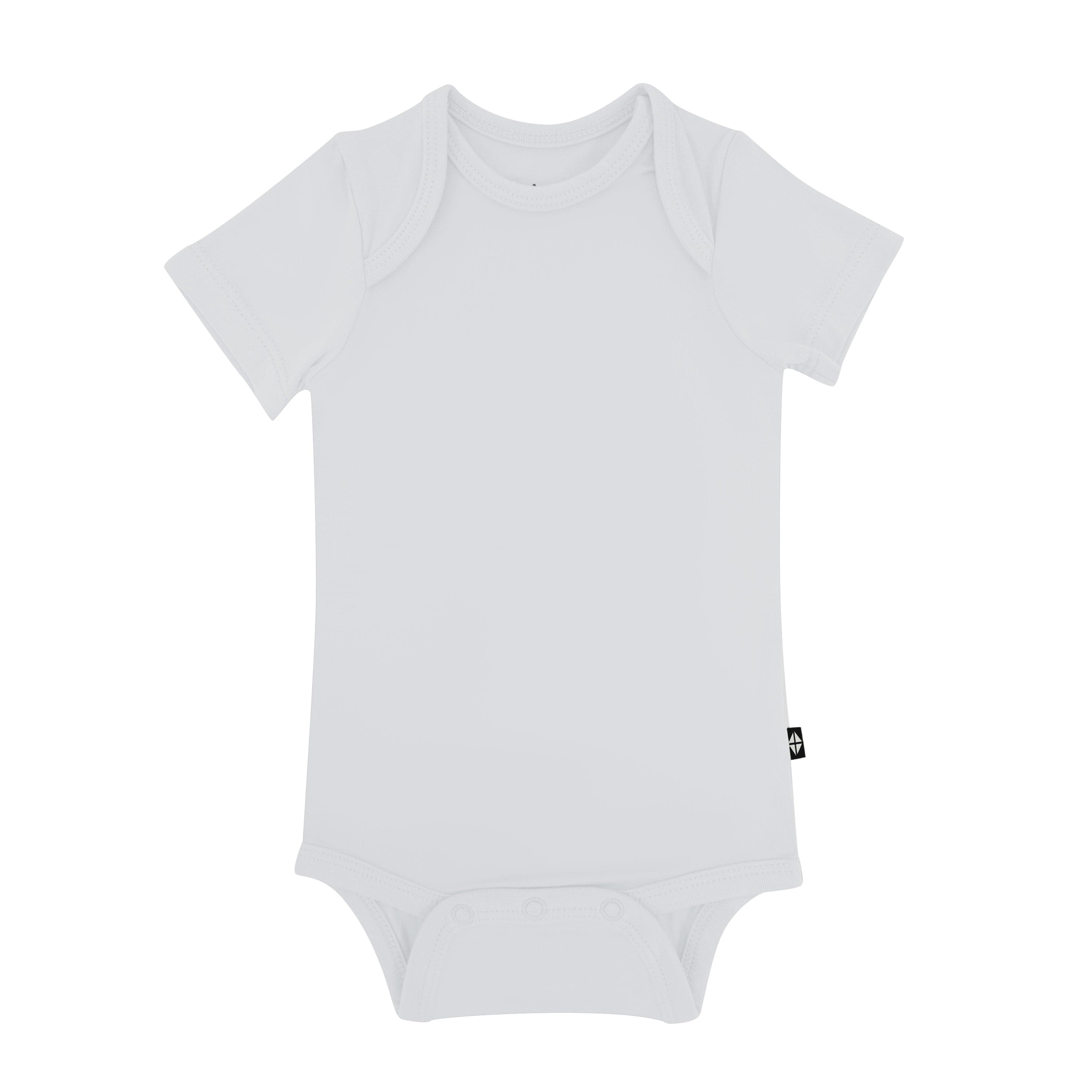 Kyte Baby Short Sleeve Bodysuits Bodysuit in Storm