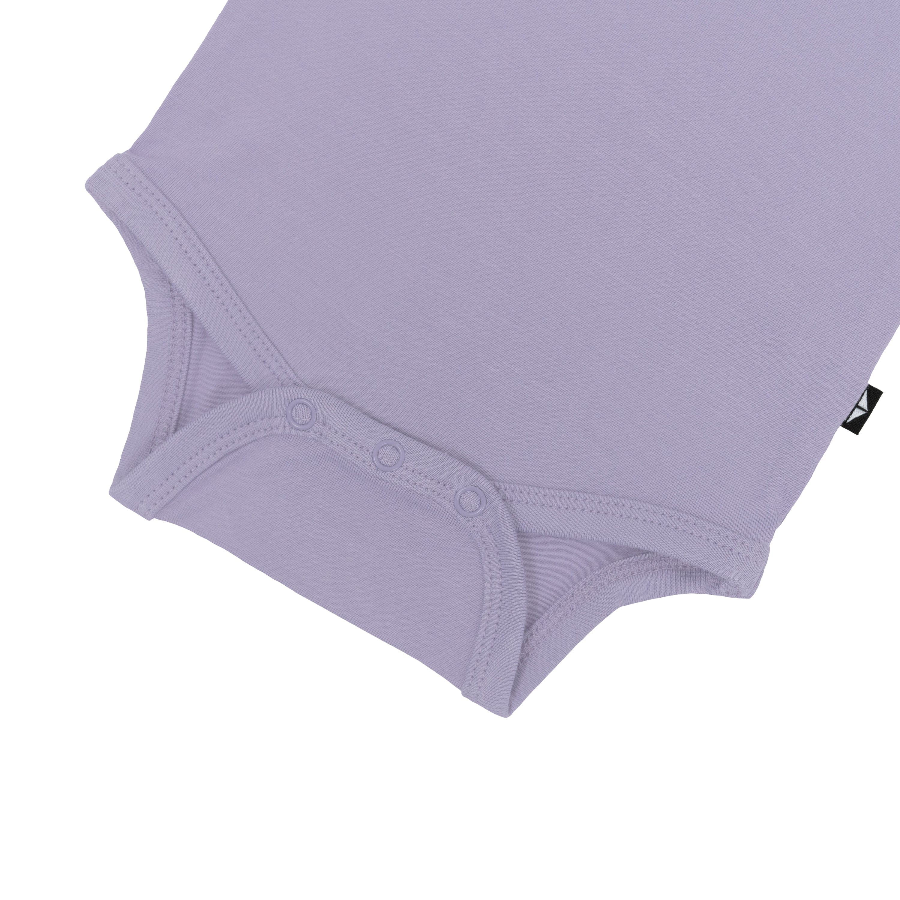 Kyte Baby Short Sleeve Bodysuits Bodysuit in Taro