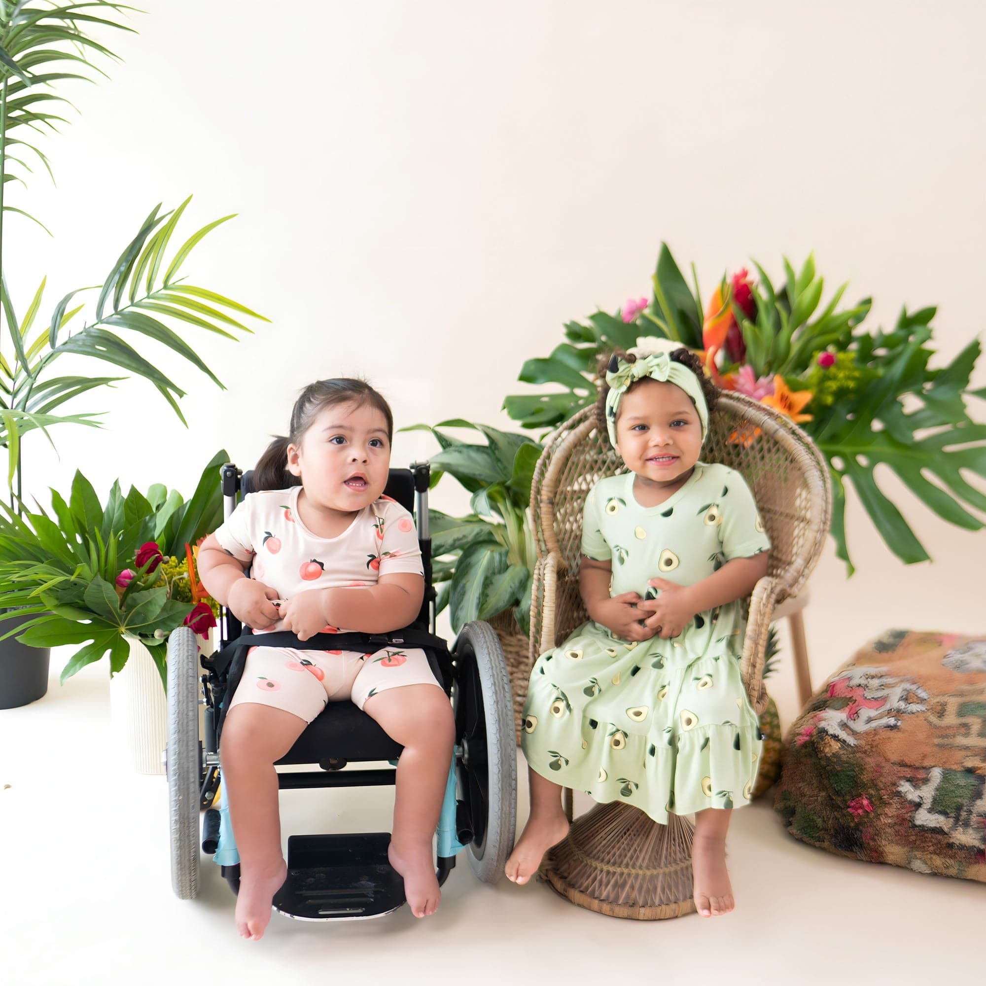 Kyte Baby Short Sleeve Tiered Dress Short Sleeve Tiered Dress in Avocado
