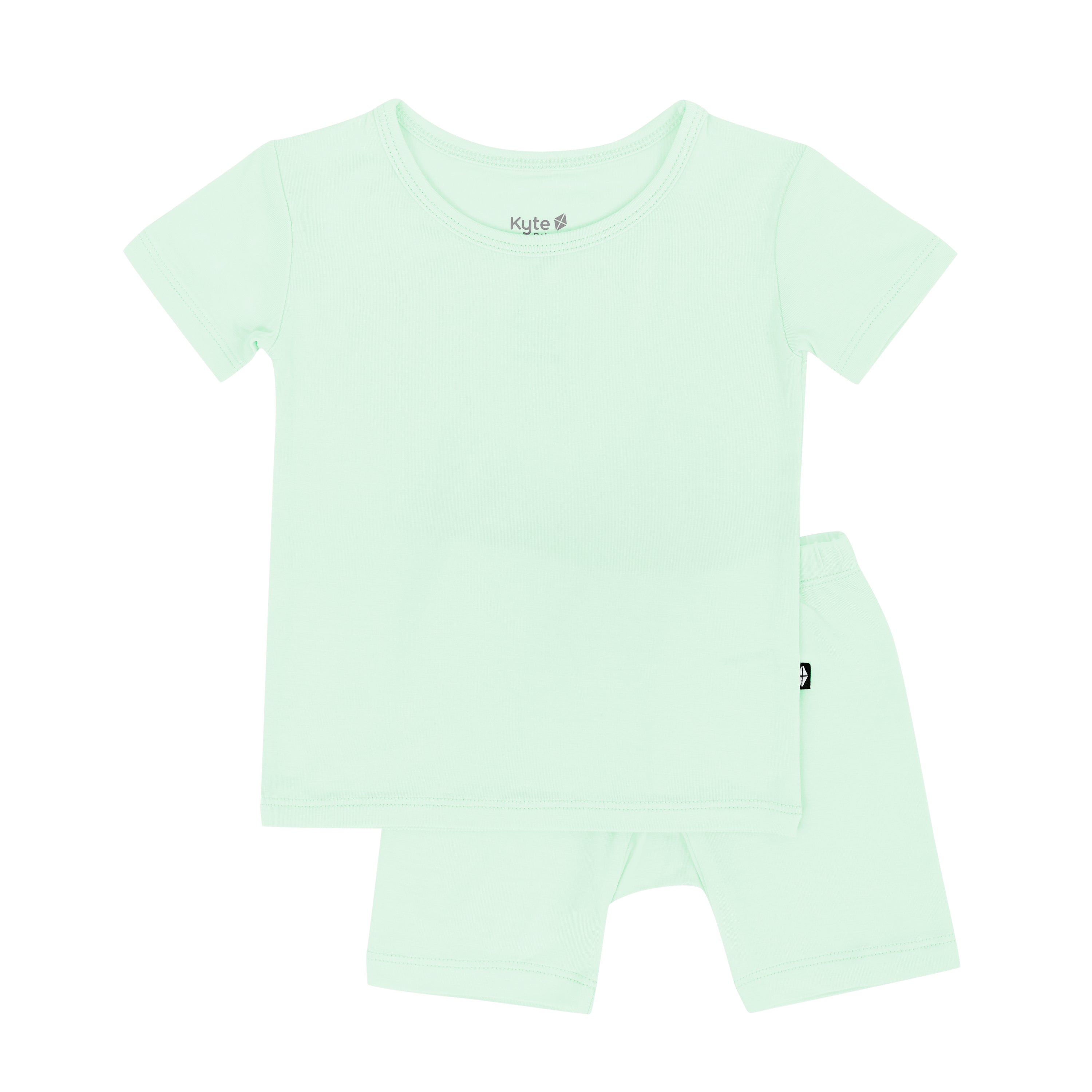 Kyte Baby Short Sleeve Pajamas in Mint