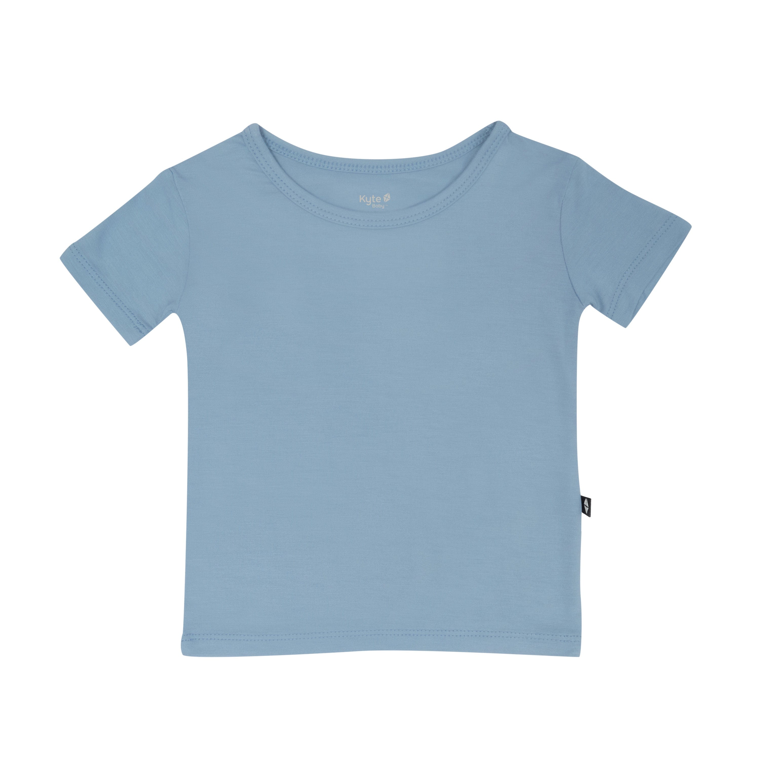 Shirt from the Short Sleeve Bamboo Pajama Set in Slate