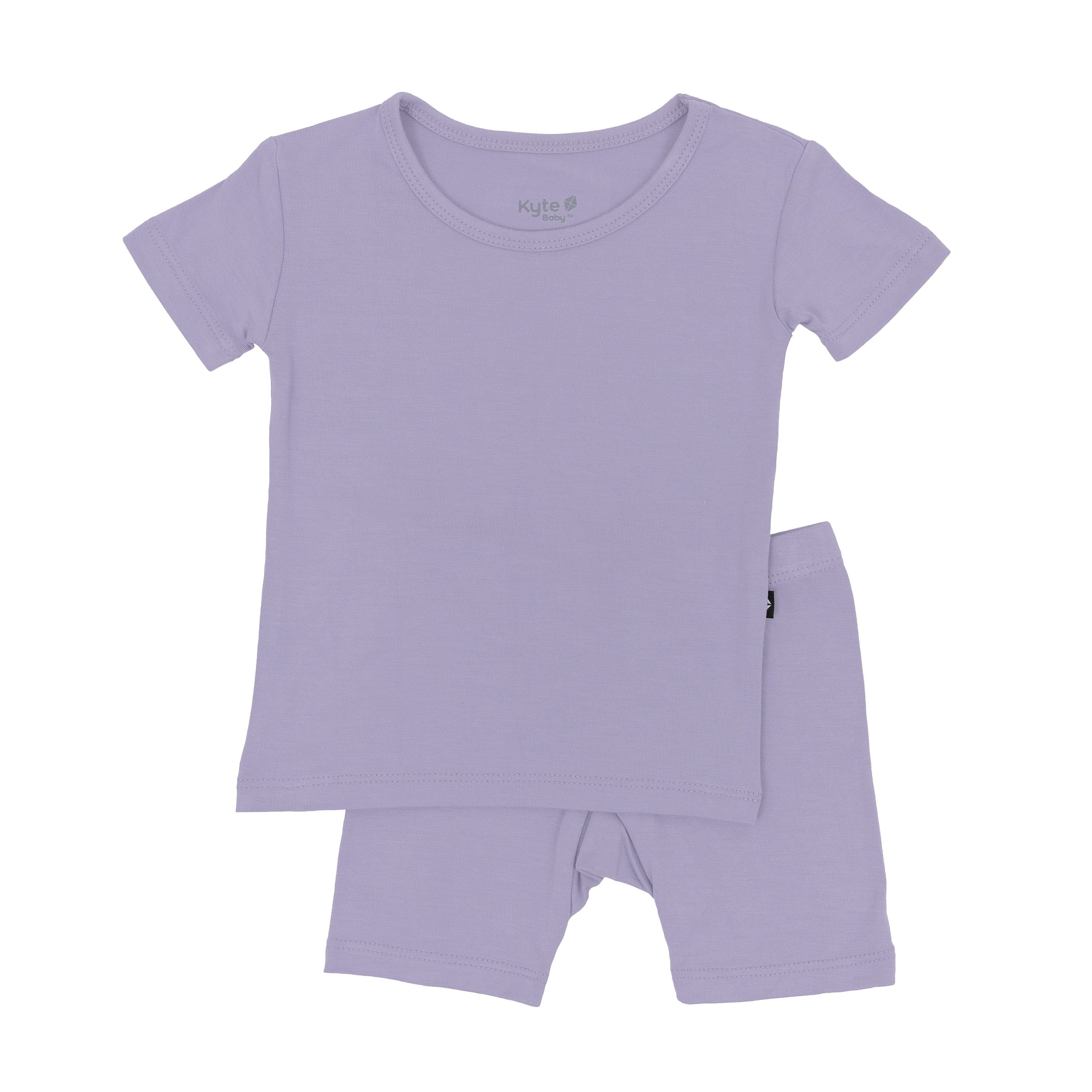 Short Sleeve Pajama Set in Taro