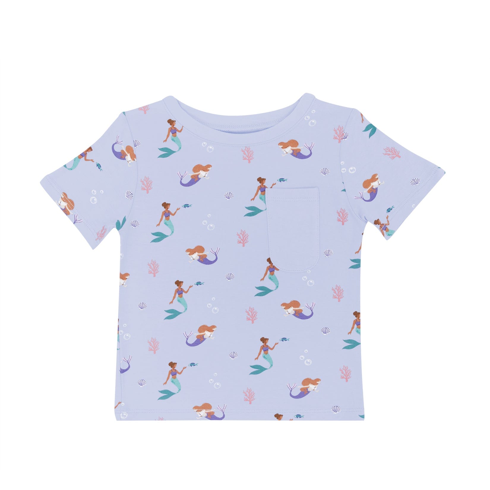 Kyte Baby Toddler Crew Neck Tee in Mermaid
