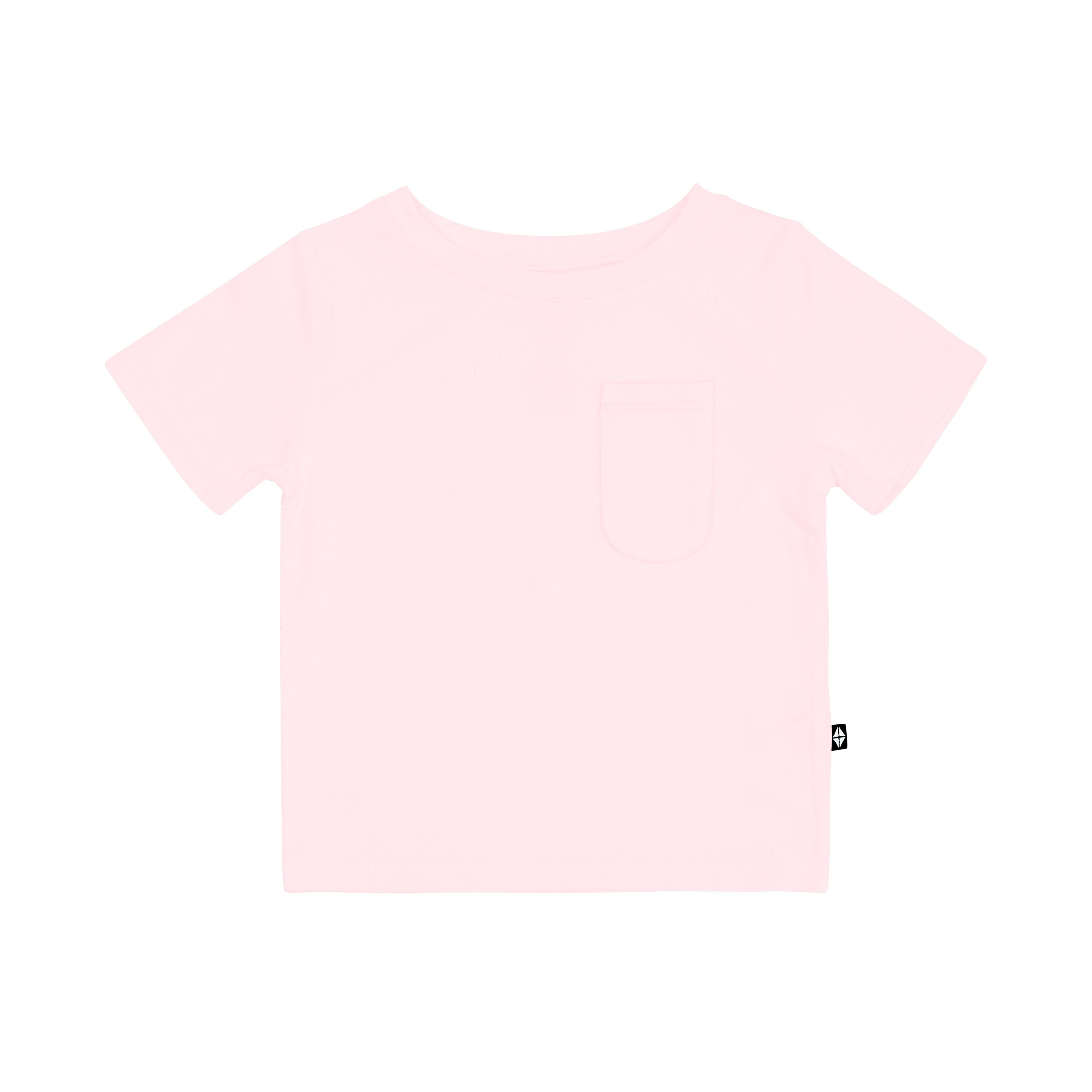 Kyte Baby Short Sleeve Toddler Crew Neck Tee in Sakura