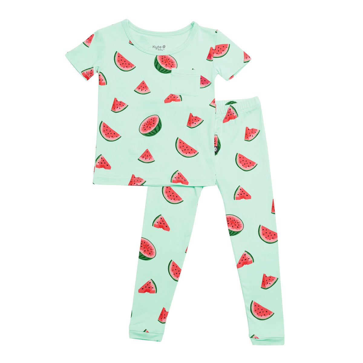 Kyte Baby Short Sleeve with Pants Pajamas Short Sleeve with Pants Pajamas in Watermelon