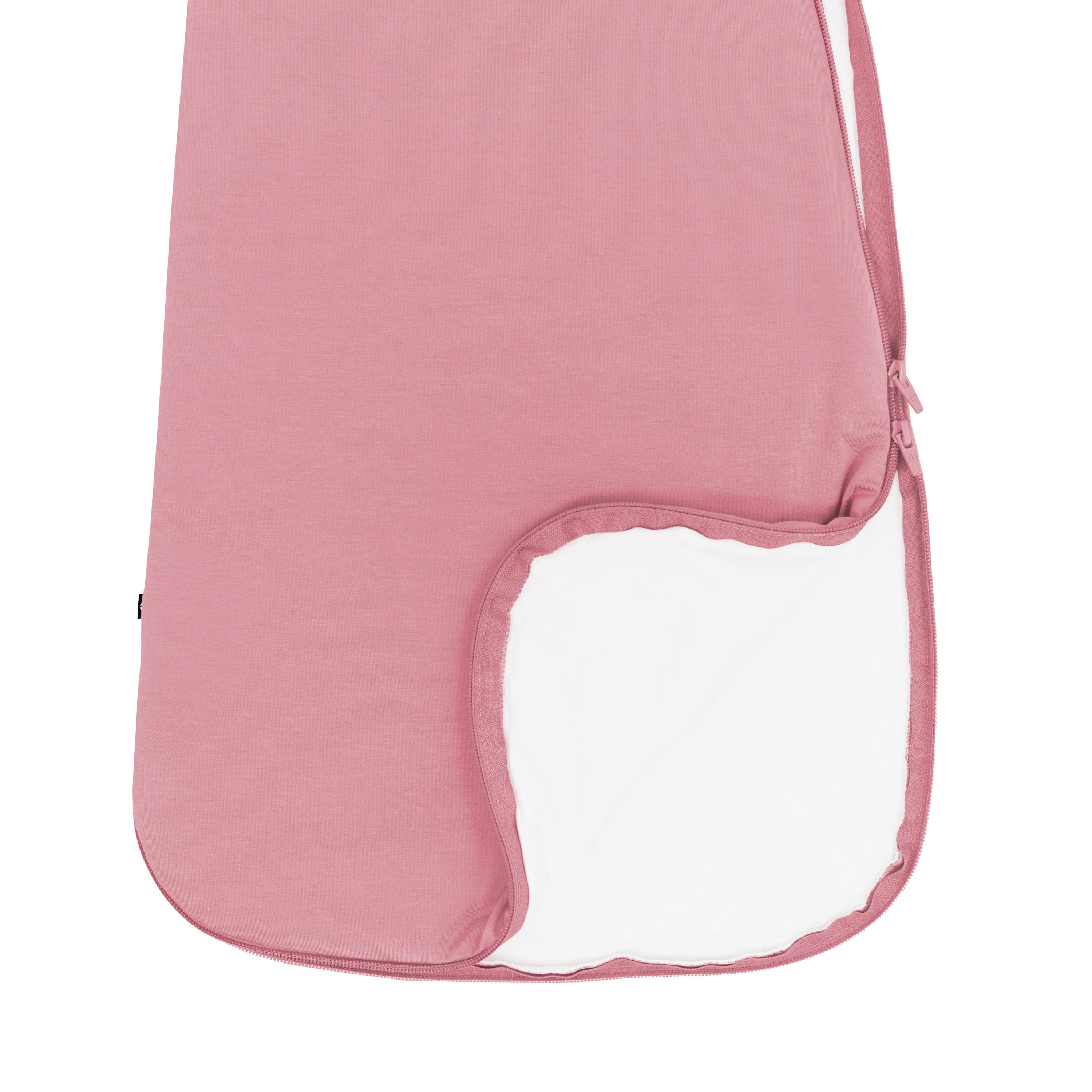 Double Zipper on Pink Sleep Bag in Apple Blossom