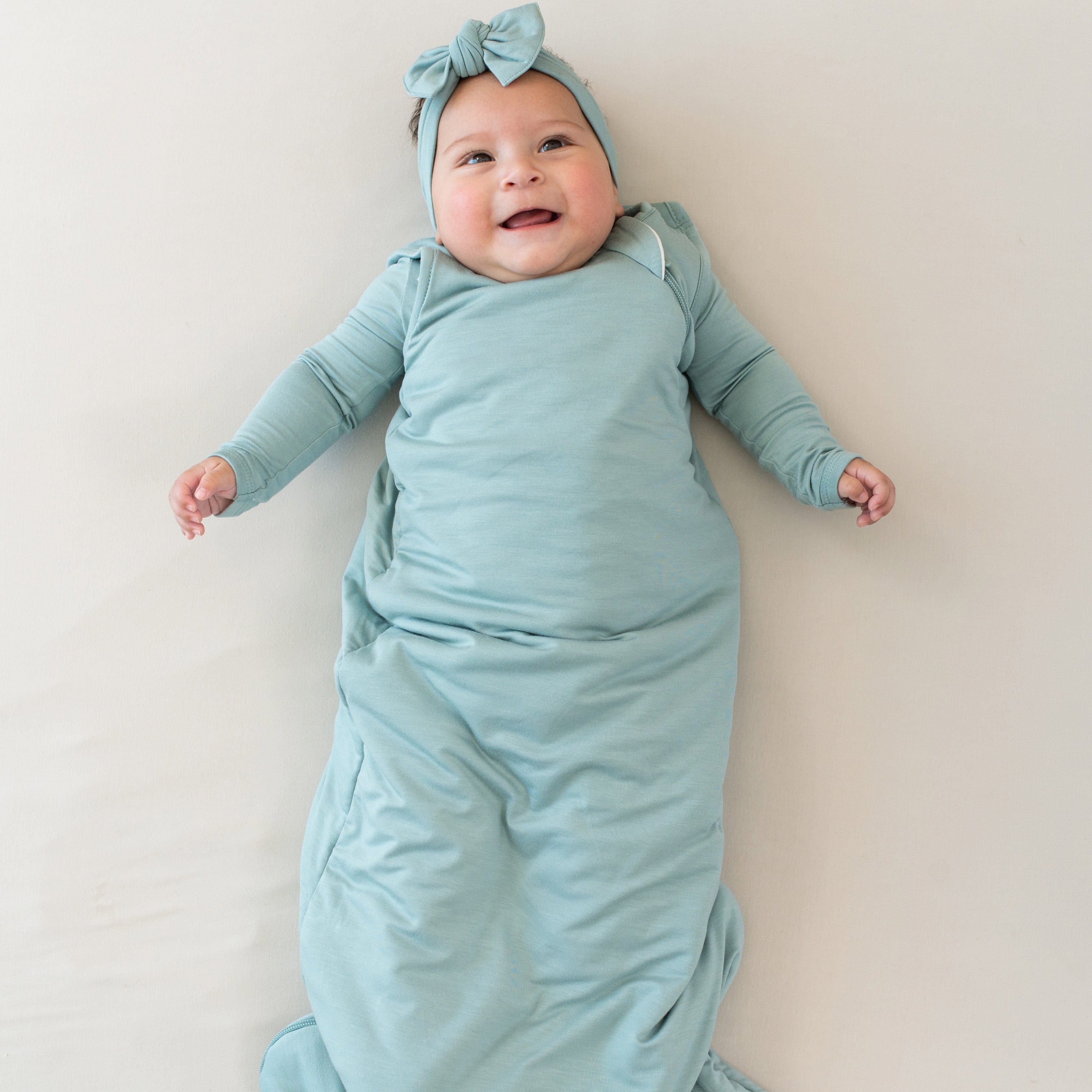 Kyte Baby Sleep Bag 1.0 Tog Sleep Bag in Glacier 1.0