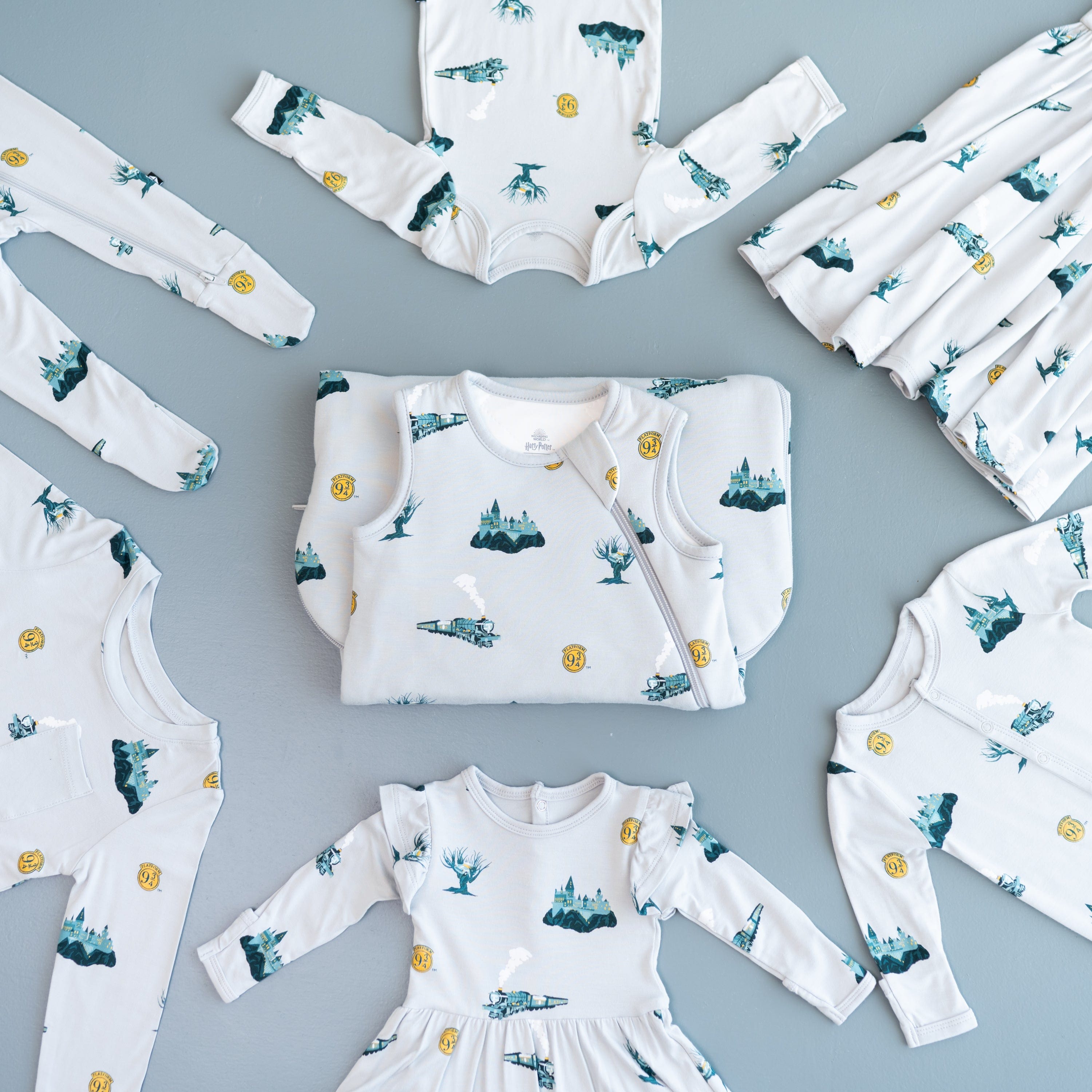 Flat Lay of Journey collection