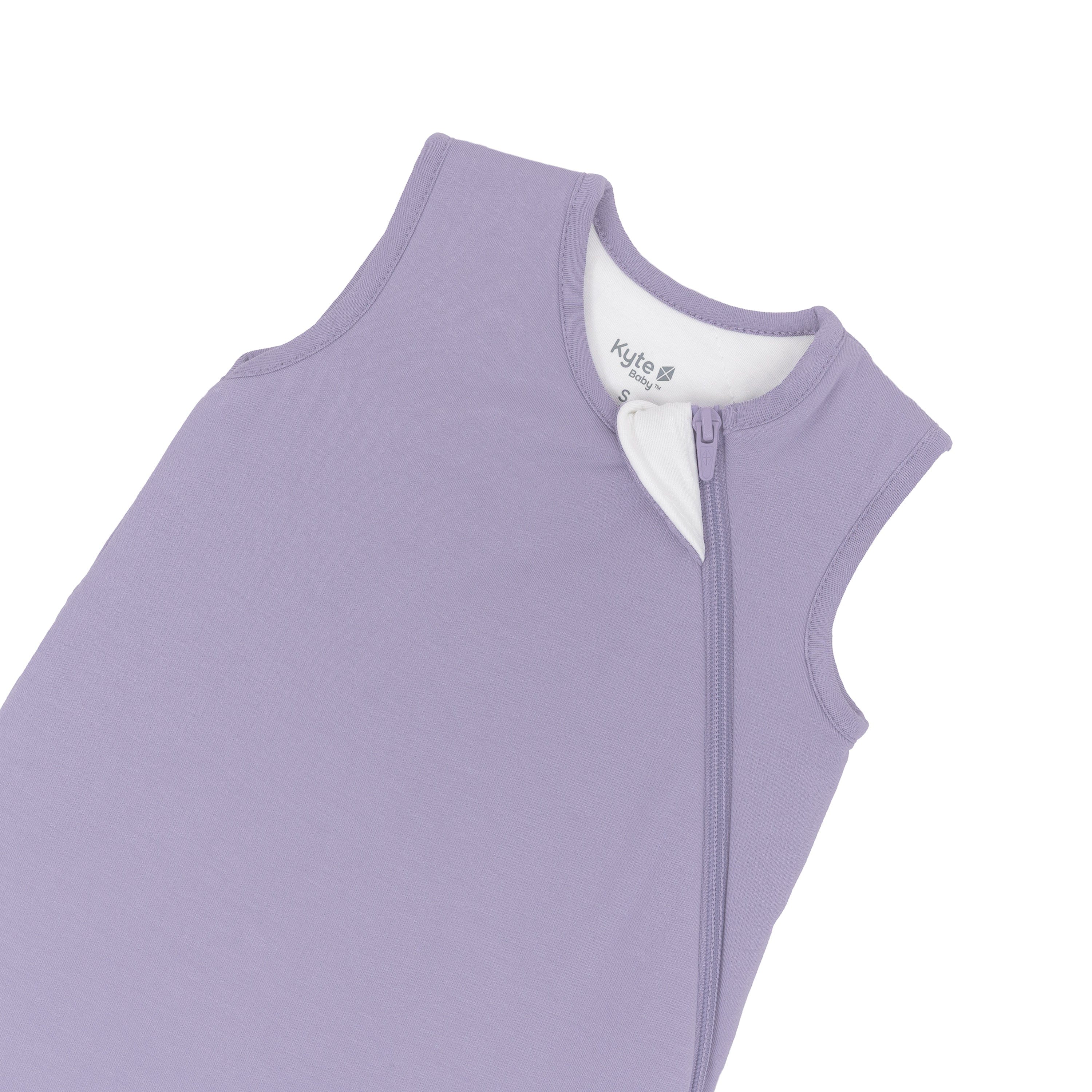 Zipper garage on the Sleep Bag in Taro 1.0