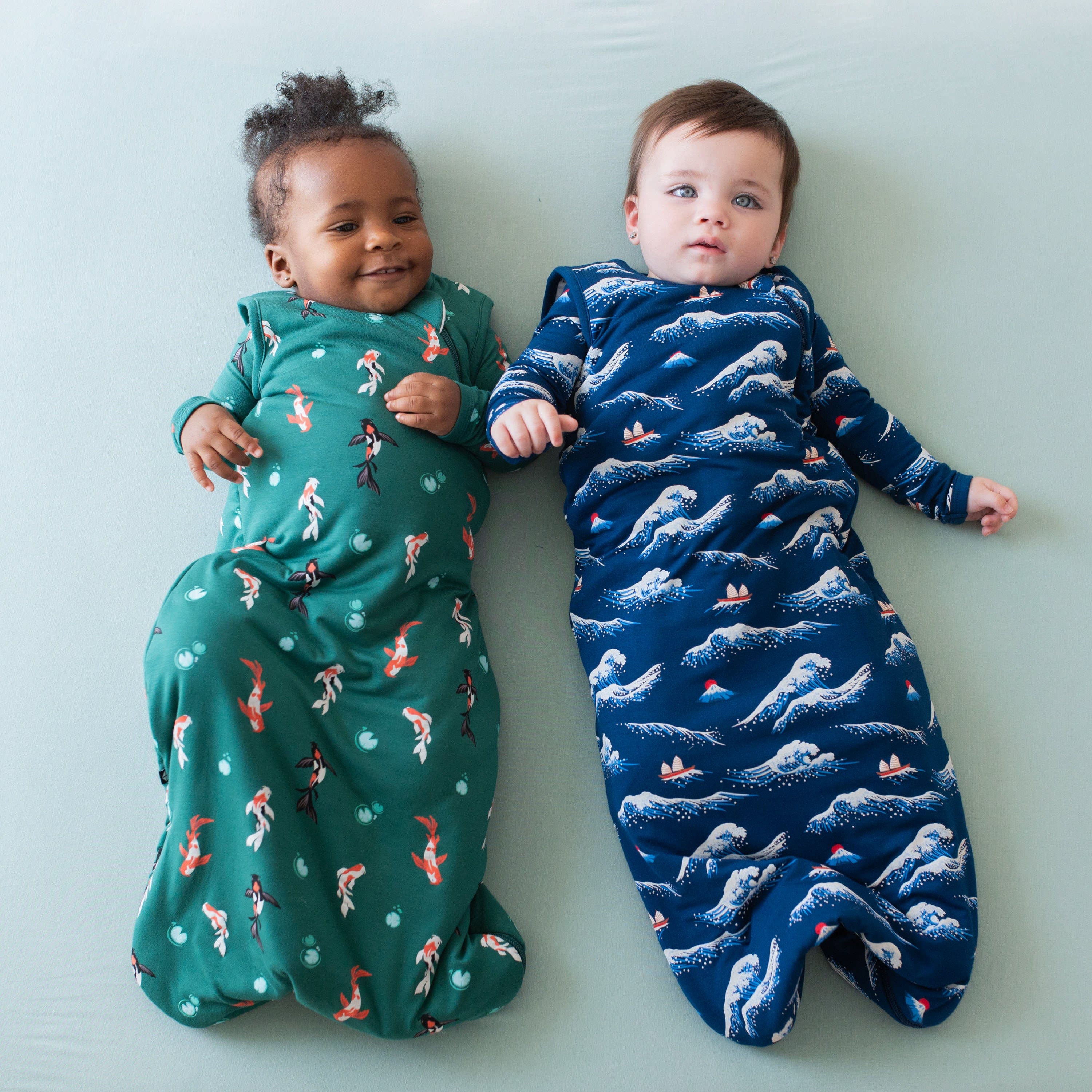 Kyte Baby Sleep Bag 1.0 Tog Sleep Bag in Wave 1.0