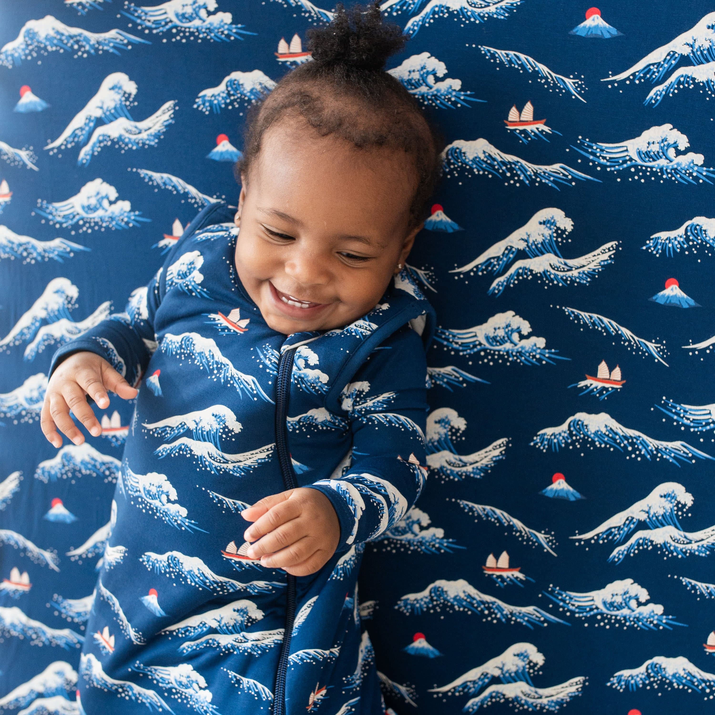 Kyte Baby Sleep Bag 1.0 Tog Sleep Bag in Wave 1.0