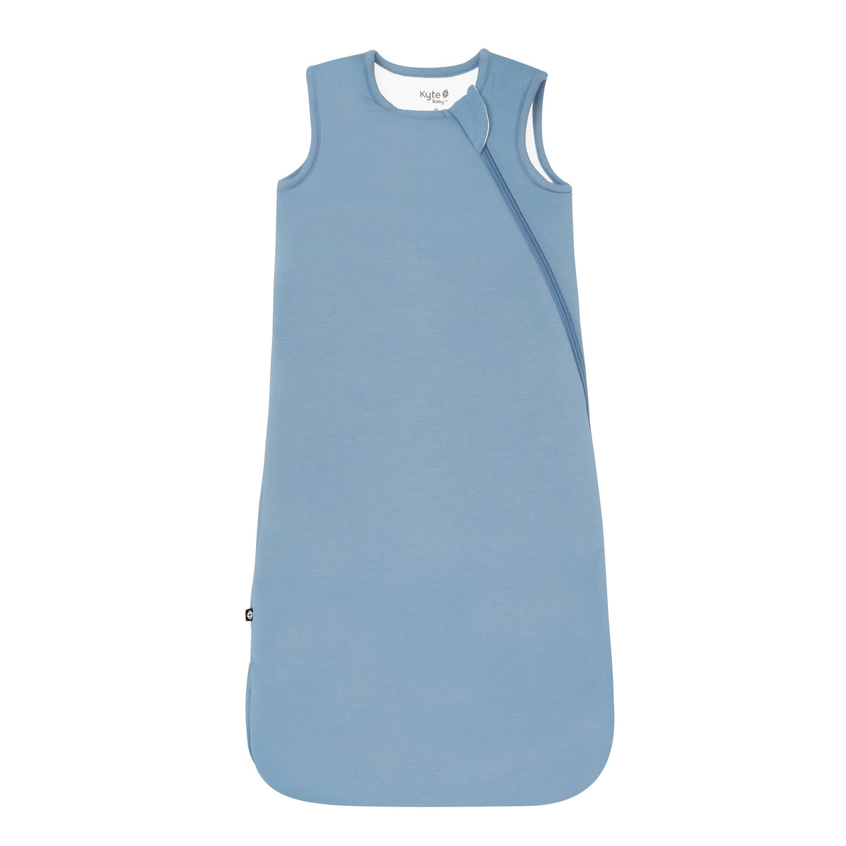 Flat lay of Kyte Baby 2.5 Sleep Bag in Slate