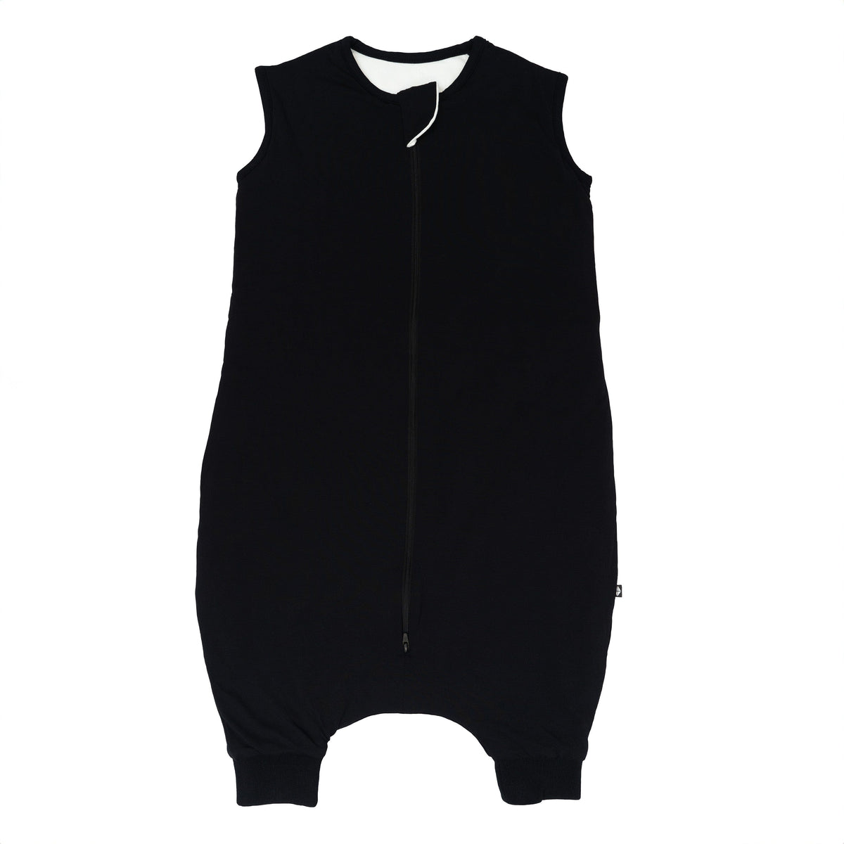 Flat lay of Kyte Baby Sleep Bag Walker in Midnight 1.0