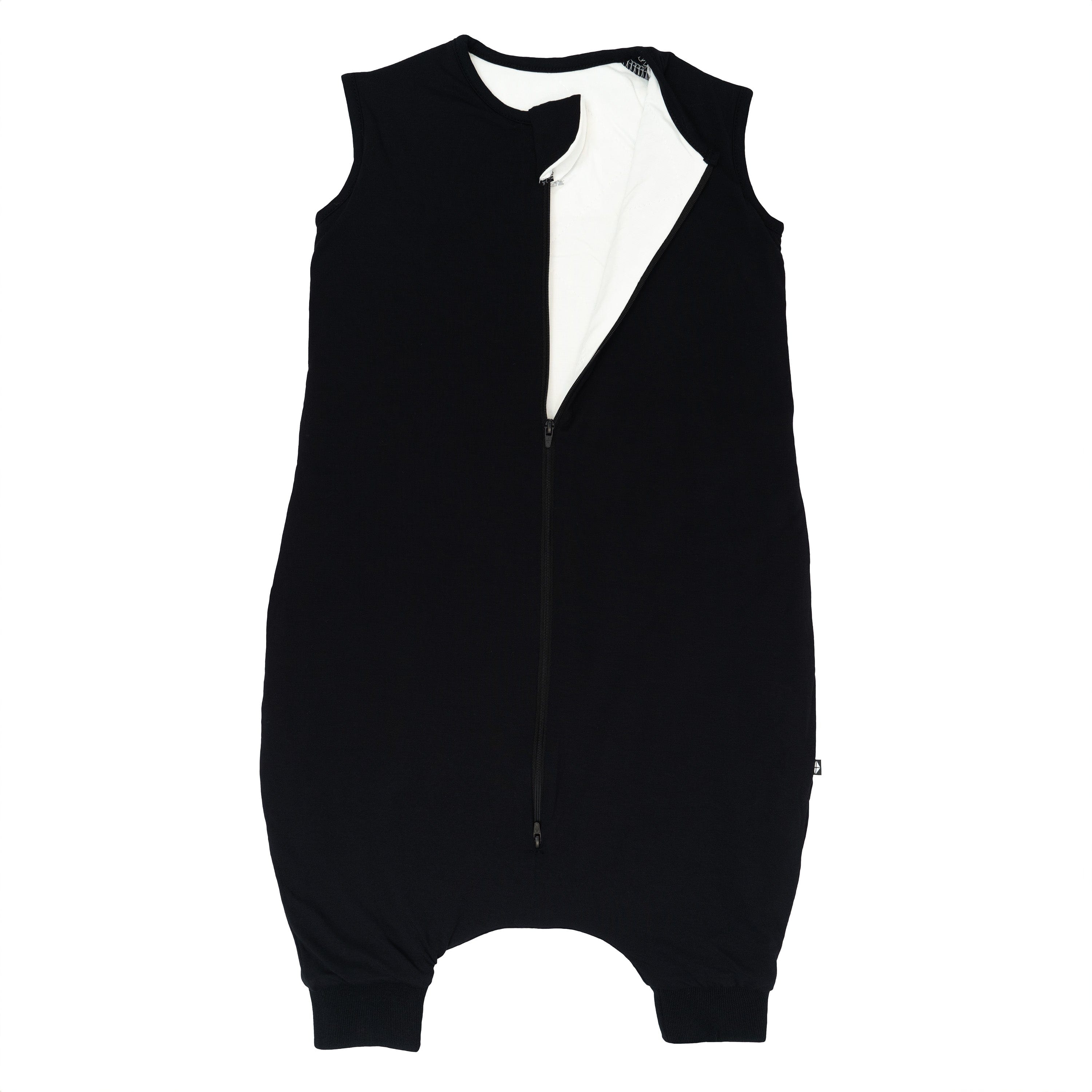 Sleep Bag Walker in Midnight 1.0 shown unzipped from the top