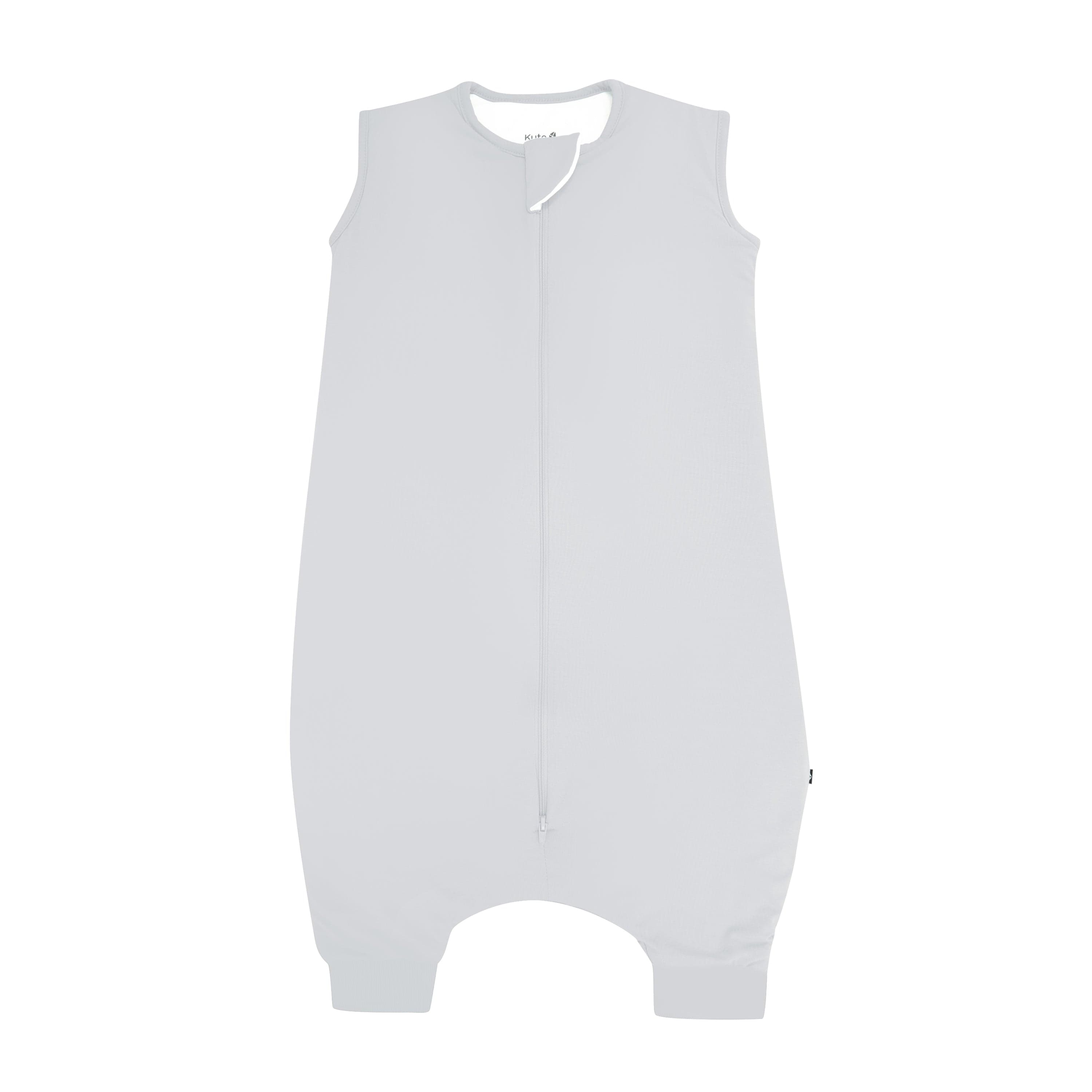 Flat lay of Kyte Baby Sleep Bag Walker in Storm 1.0