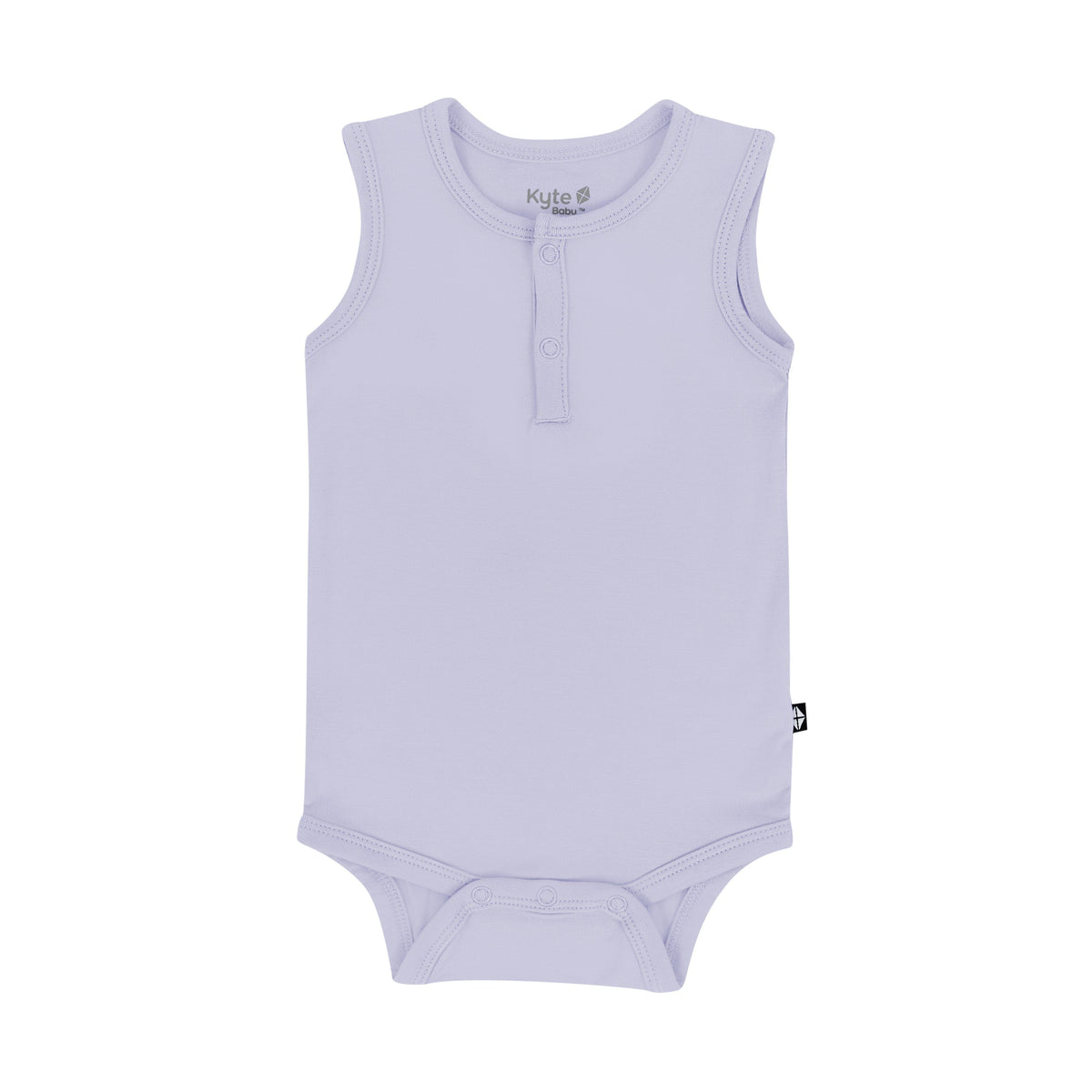 Kyte Baby Sleeveless Bodysuit in Lilac