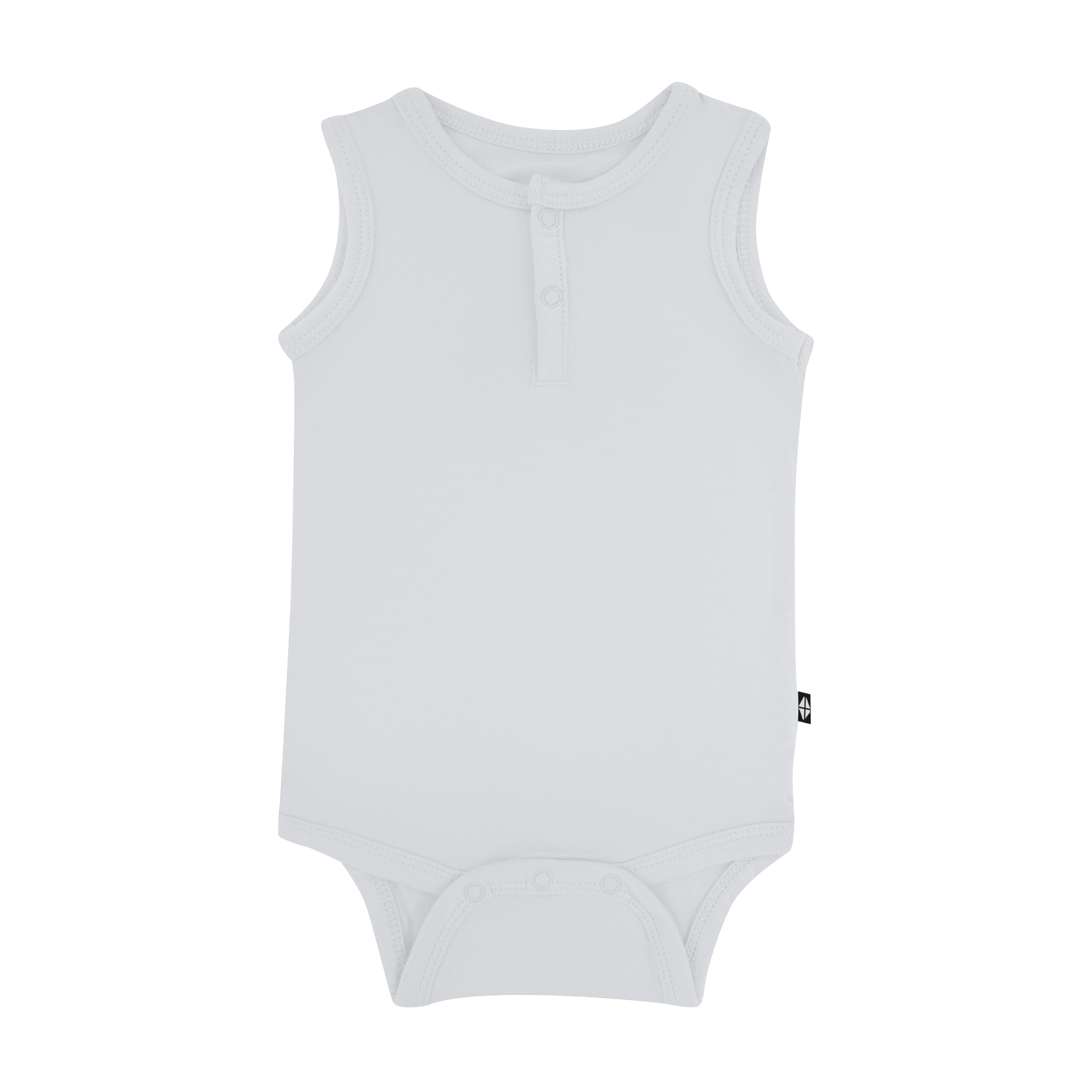 Kyte Baby Sleeveless Bodysuits Sleeveless Bodysuit in Storm