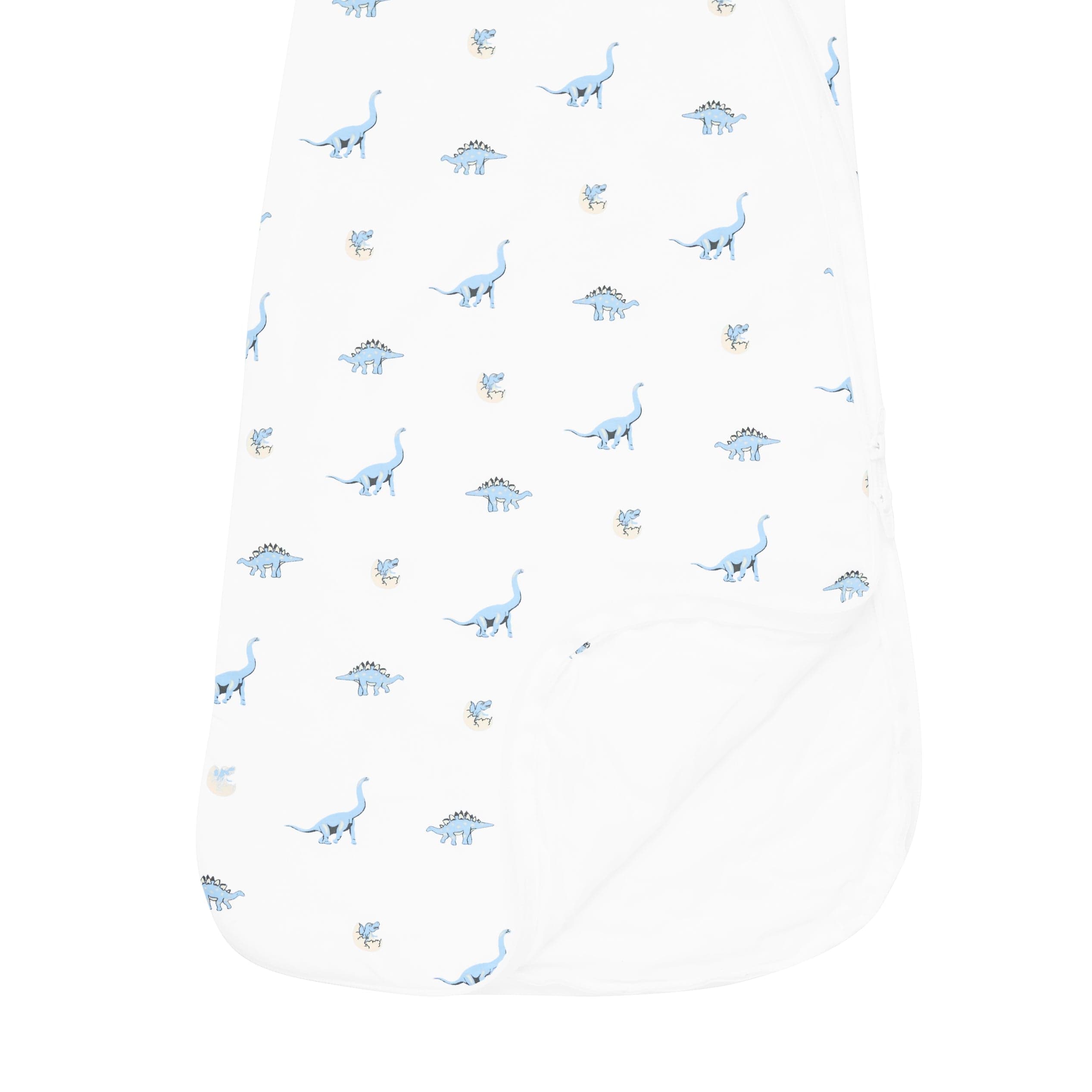 Double zipper on Kyte Baby Slumber Bag in Jurassic