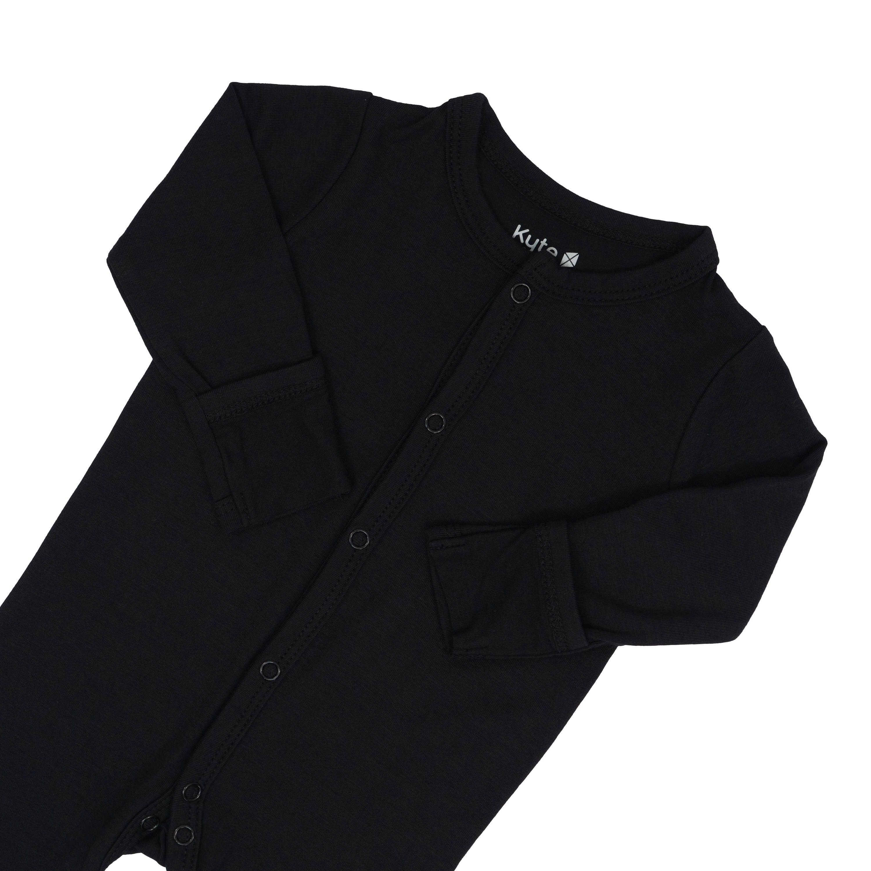 Kyte Baby Snap Footies Footie in Midnight