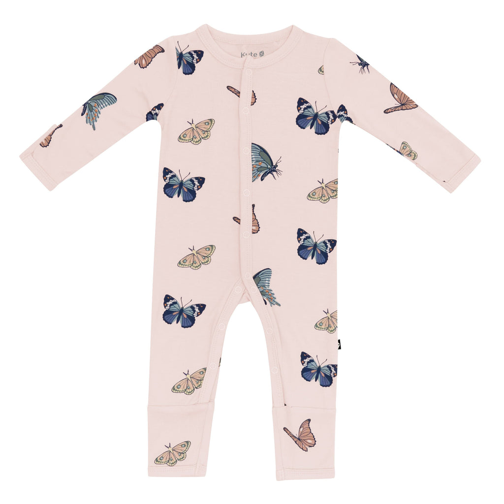 Ruffle Romper - Butterfly Floral: 12-18 Months / Butterfly Floral / Girl main image 1